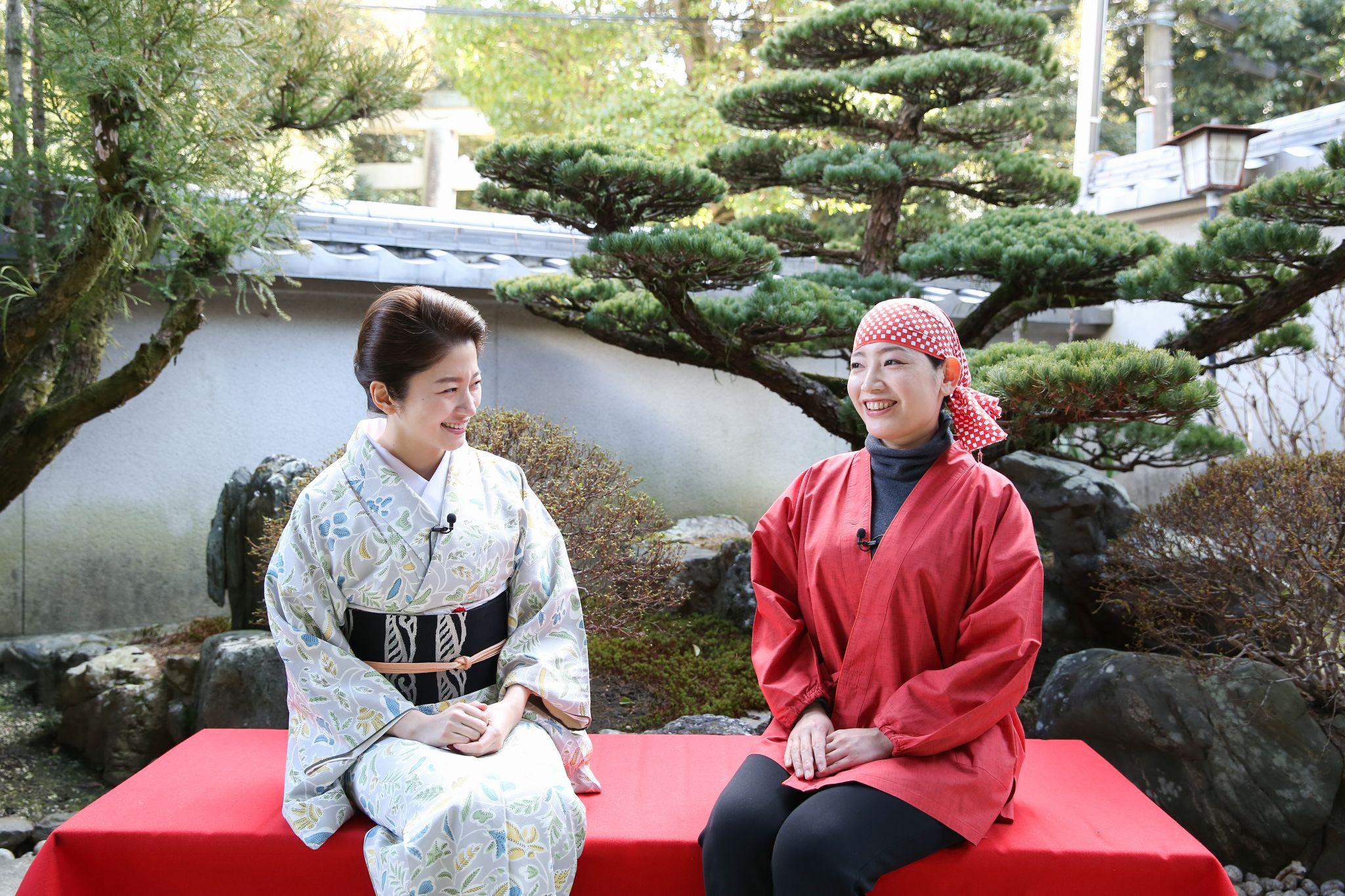 『やわた走井餅老舗』 11代目 井口香苗さん【YouTube連動・体験編編】「元芸妓 紗月が聞く!京都、つなぐ世代」vol.4