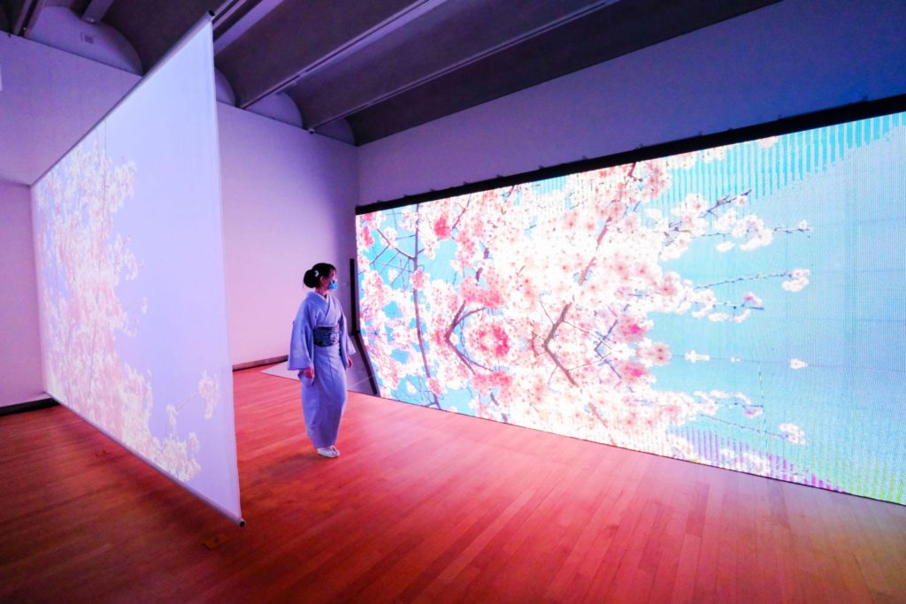 東京都庭園美術館「蜷川実花　瞬く光の庭」展　会場風景