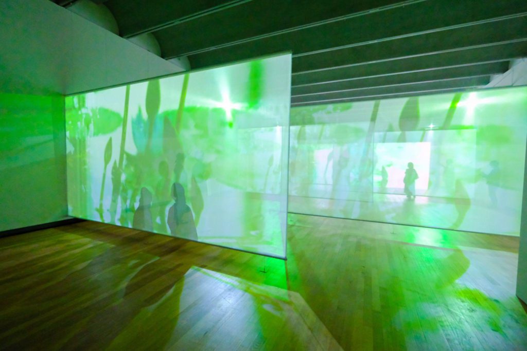 東京都庭園美術館「蜷川実花　瞬く光の庭」展　会場風景