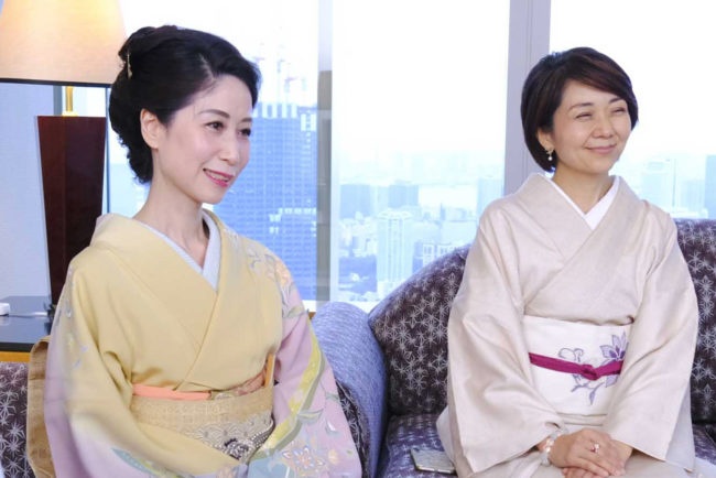 優雅な和姿のIさん