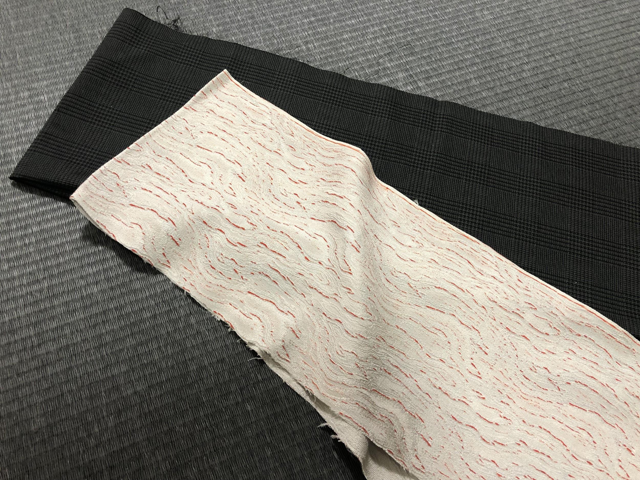 これもまた、ひとつの生地の生かし方