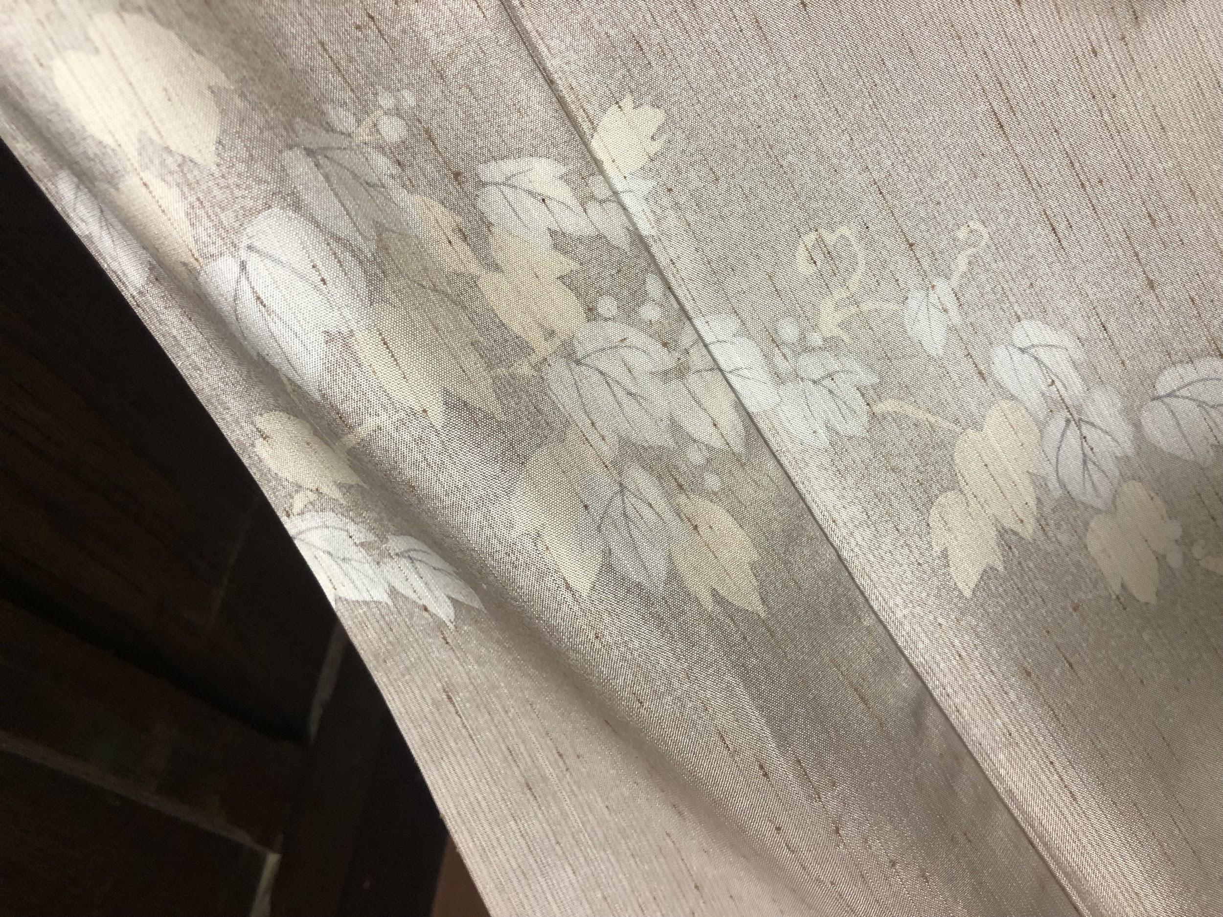 独特の節感が魅力的なぜんまい紬