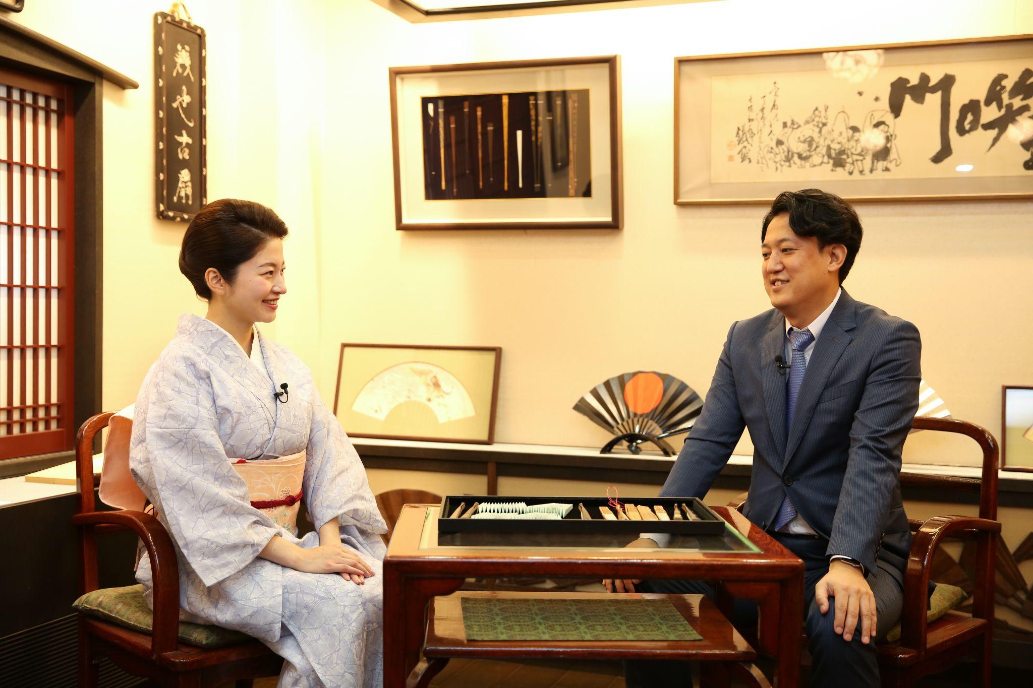 宮脇賣扇庵』8代目 南忠政さん【YouTube連動・体験編編】「元 宮脇賣扇庵』8代目 南忠政さん【YouTube連動・体験編編】「元