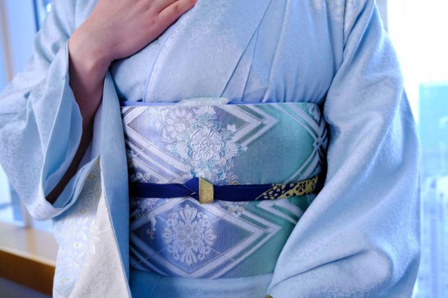 帯締めはデパートで購入