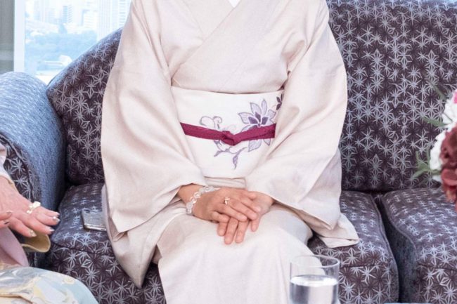 相良刺繍の袋帯