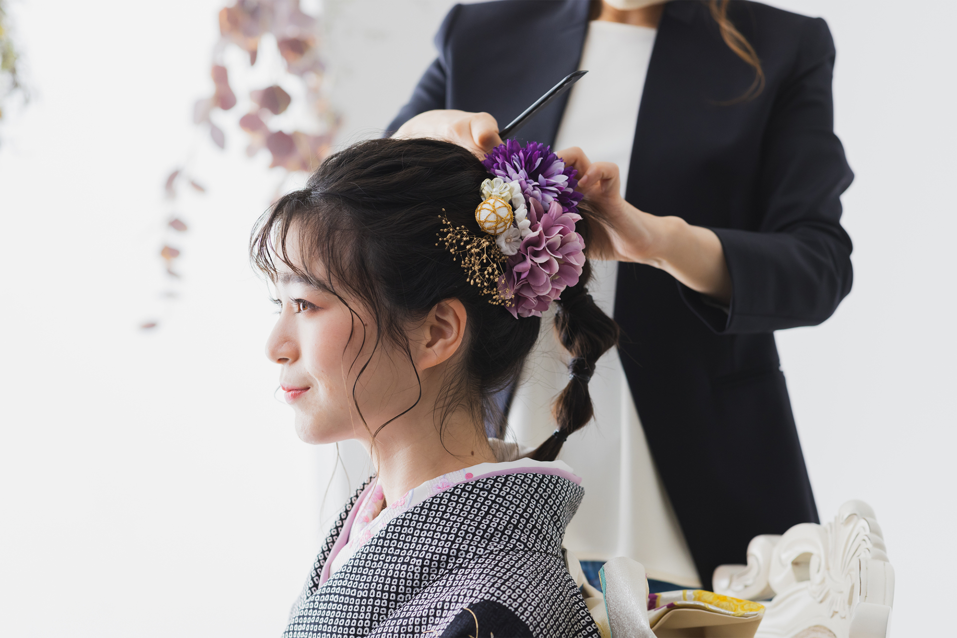 成人式で人気の髪型とは 振袖にぴったりな髪型をご紹介 着物 和 京都に関する情報ならきものと