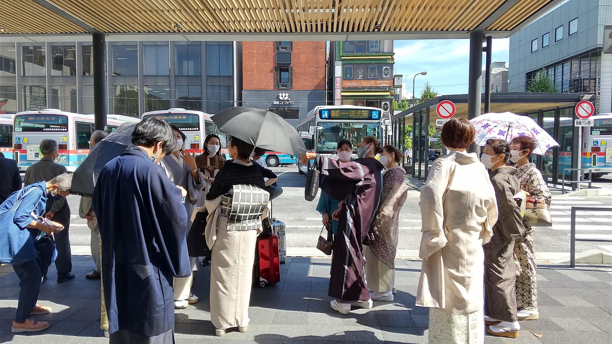 タクシーで移動しようと乗り場へ