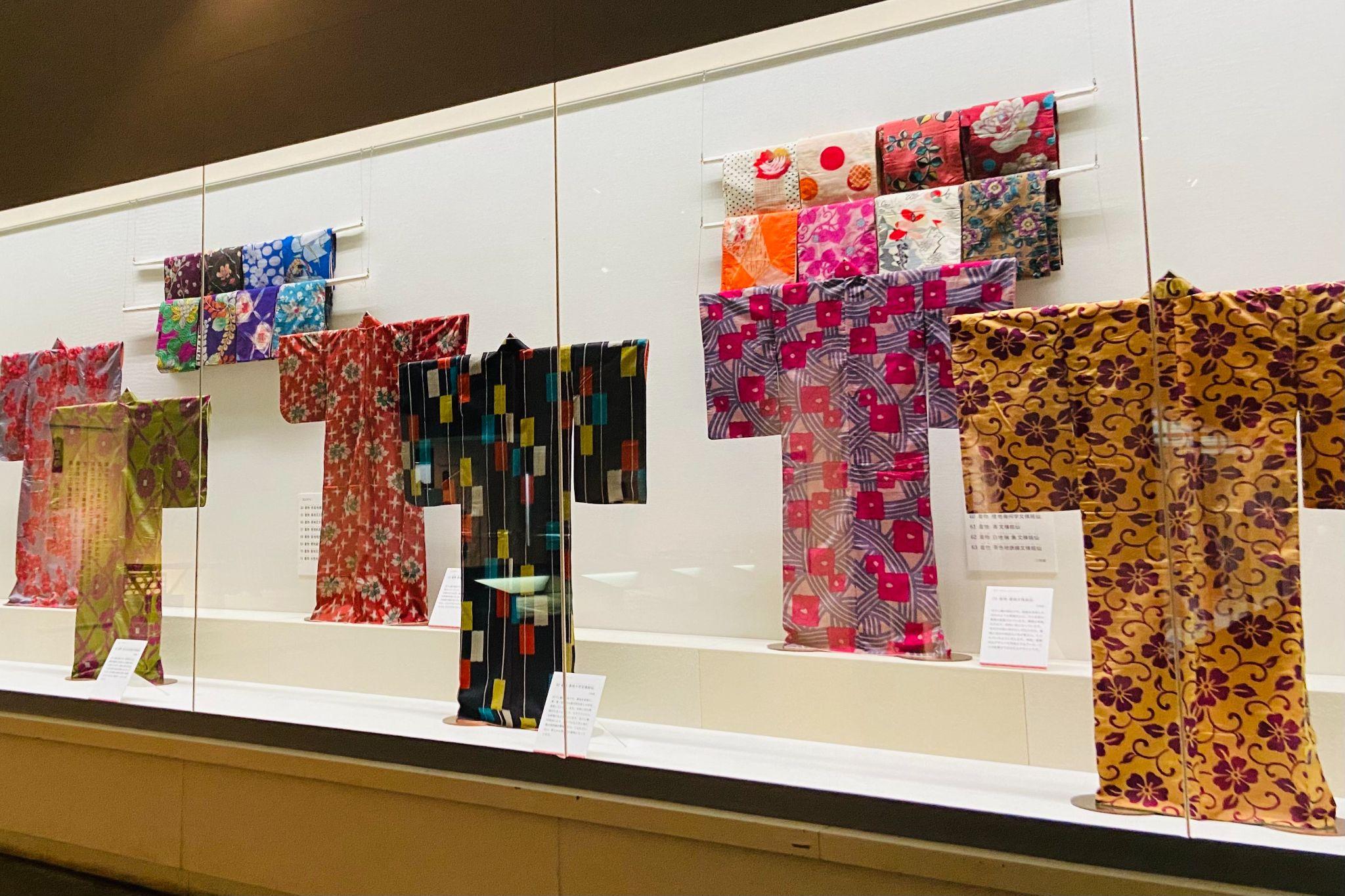 企画展『銘仙』展示風景
