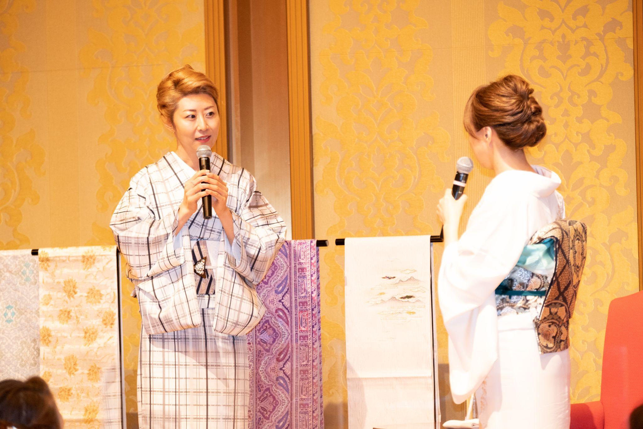 きもの連載も持たれている藤田陽子先生