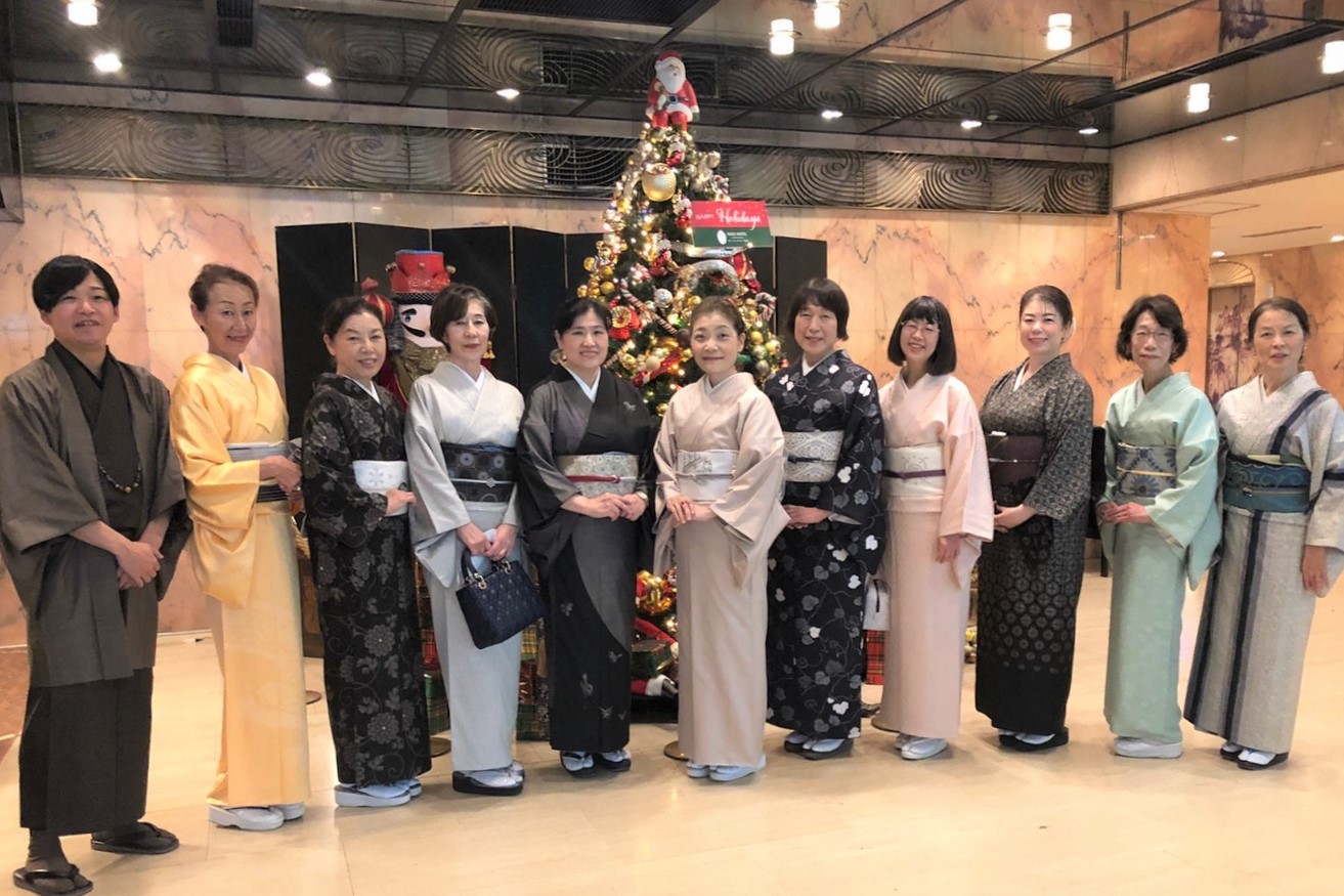 きものでおでかけ! ~横浜店スタッフとゆく!アフタヌーンティー編~