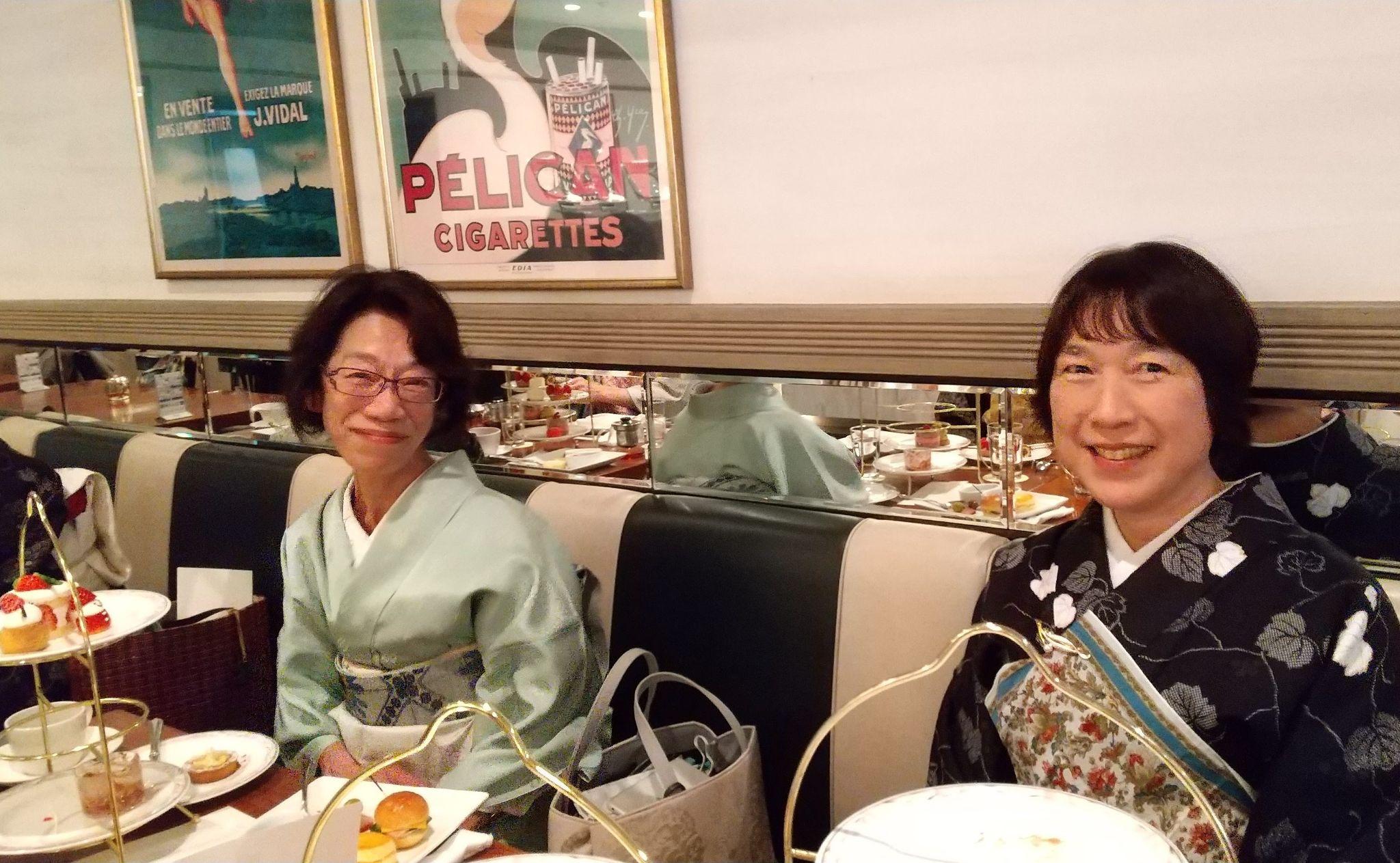 着物の話に花が咲く皆様