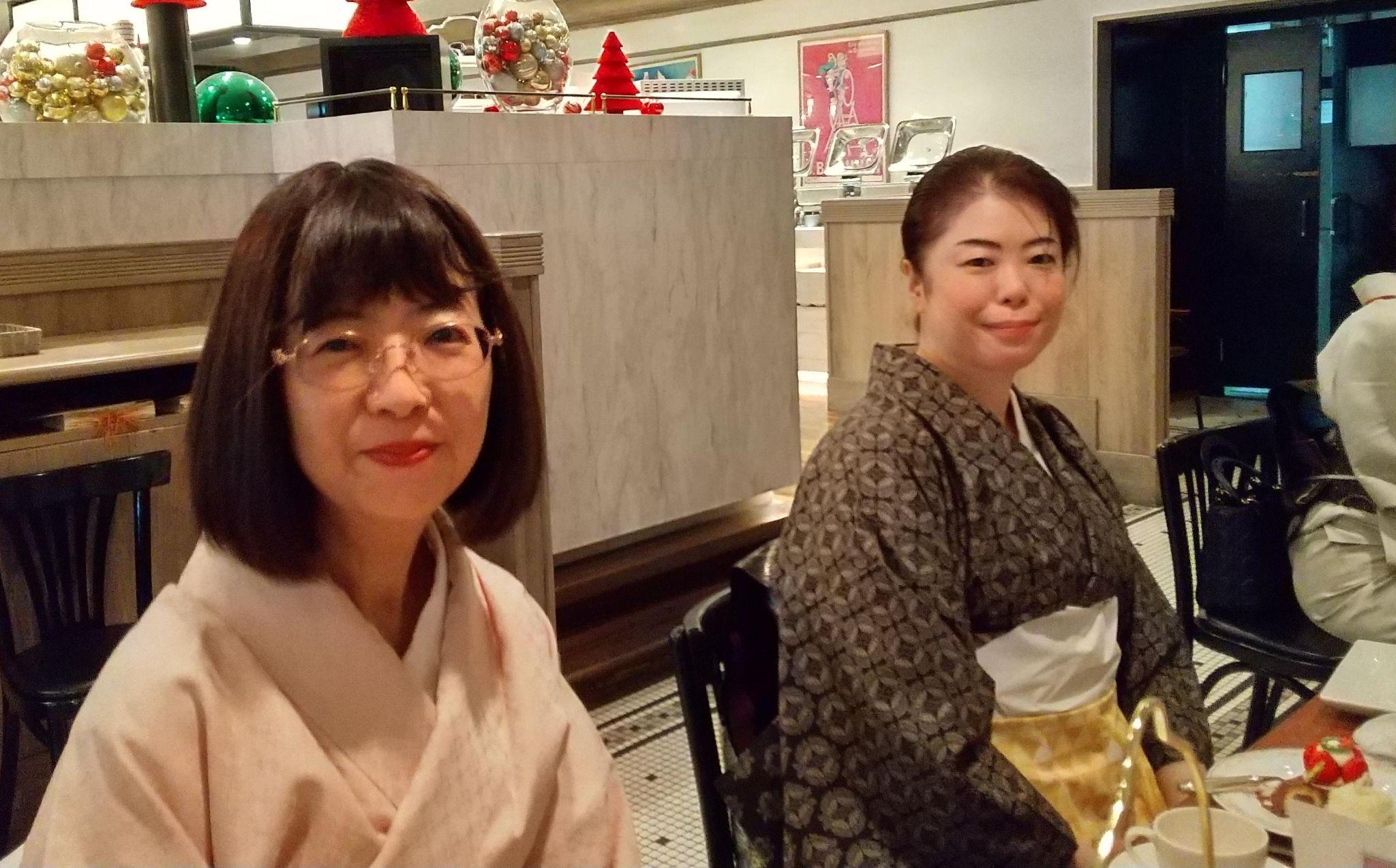 着物の話に花が咲く皆様