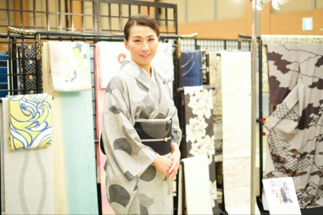 佐竹美都子さんトークショー「オリンピックと西陣織」　日本最大級きもの展示会2021@東京丸の内KITTE イベントレポート vol.5