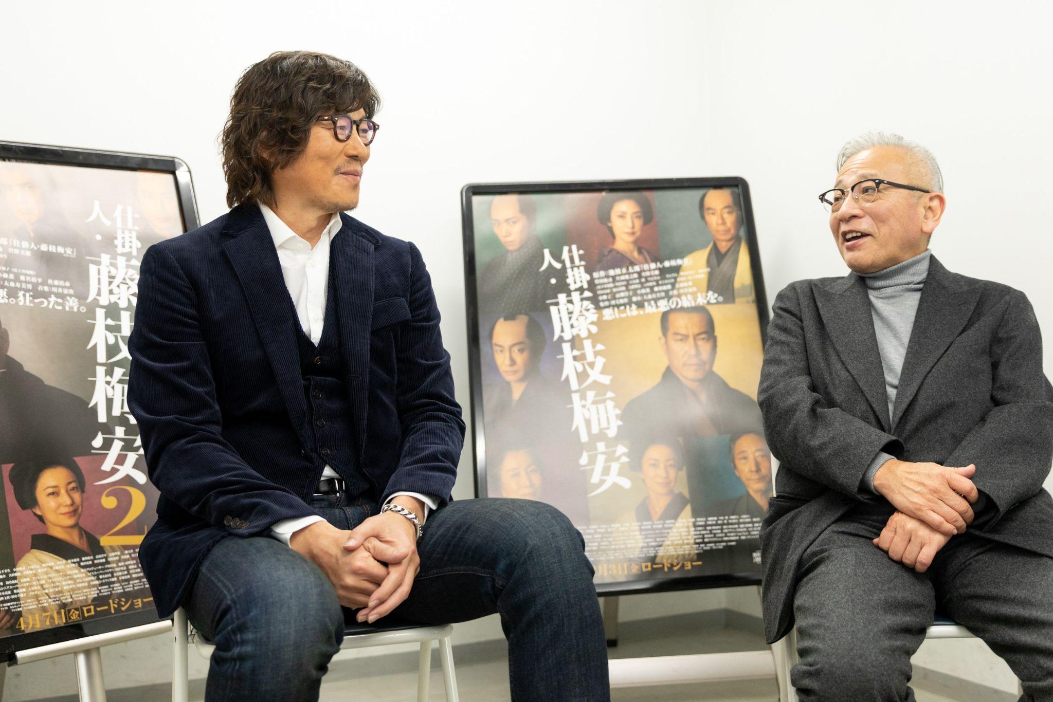 主演である豊川悦司さんと監督の河毛俊作
