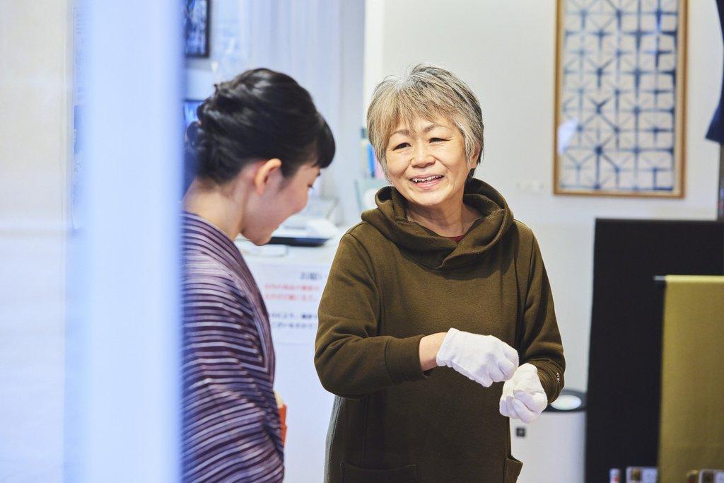 スタッフの島田さん