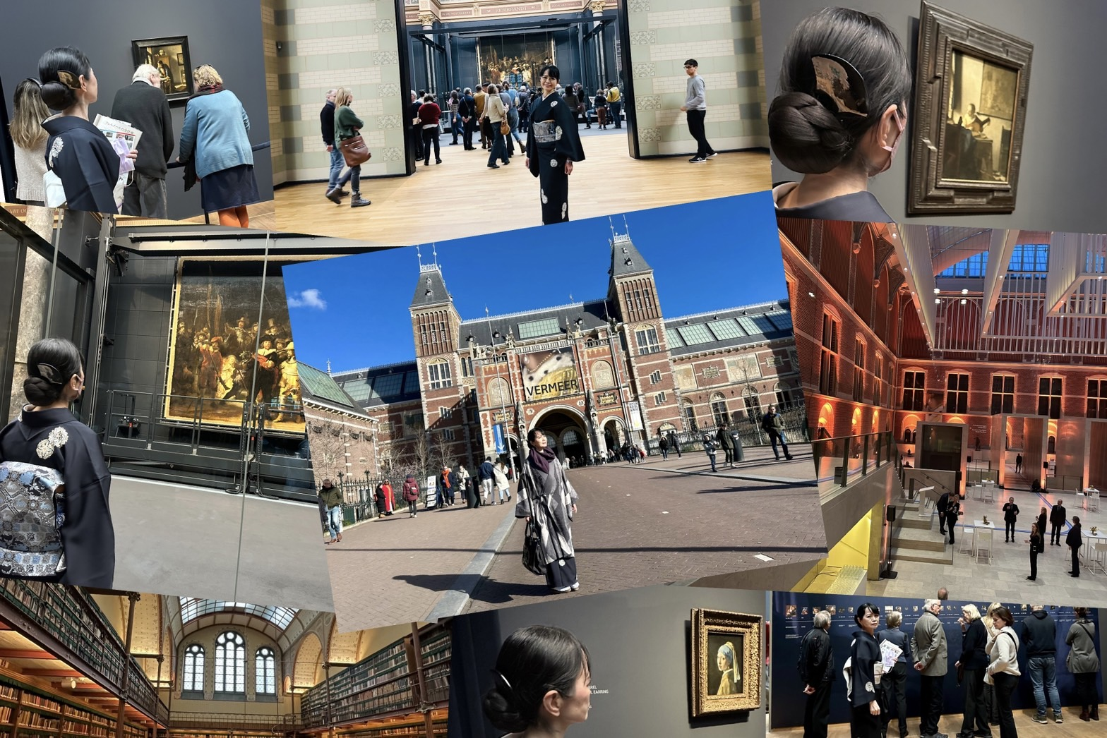 フェルメールとレンブラント ~オランダミュージアム巡りの旅~ 「きものでミュージアム」番外編