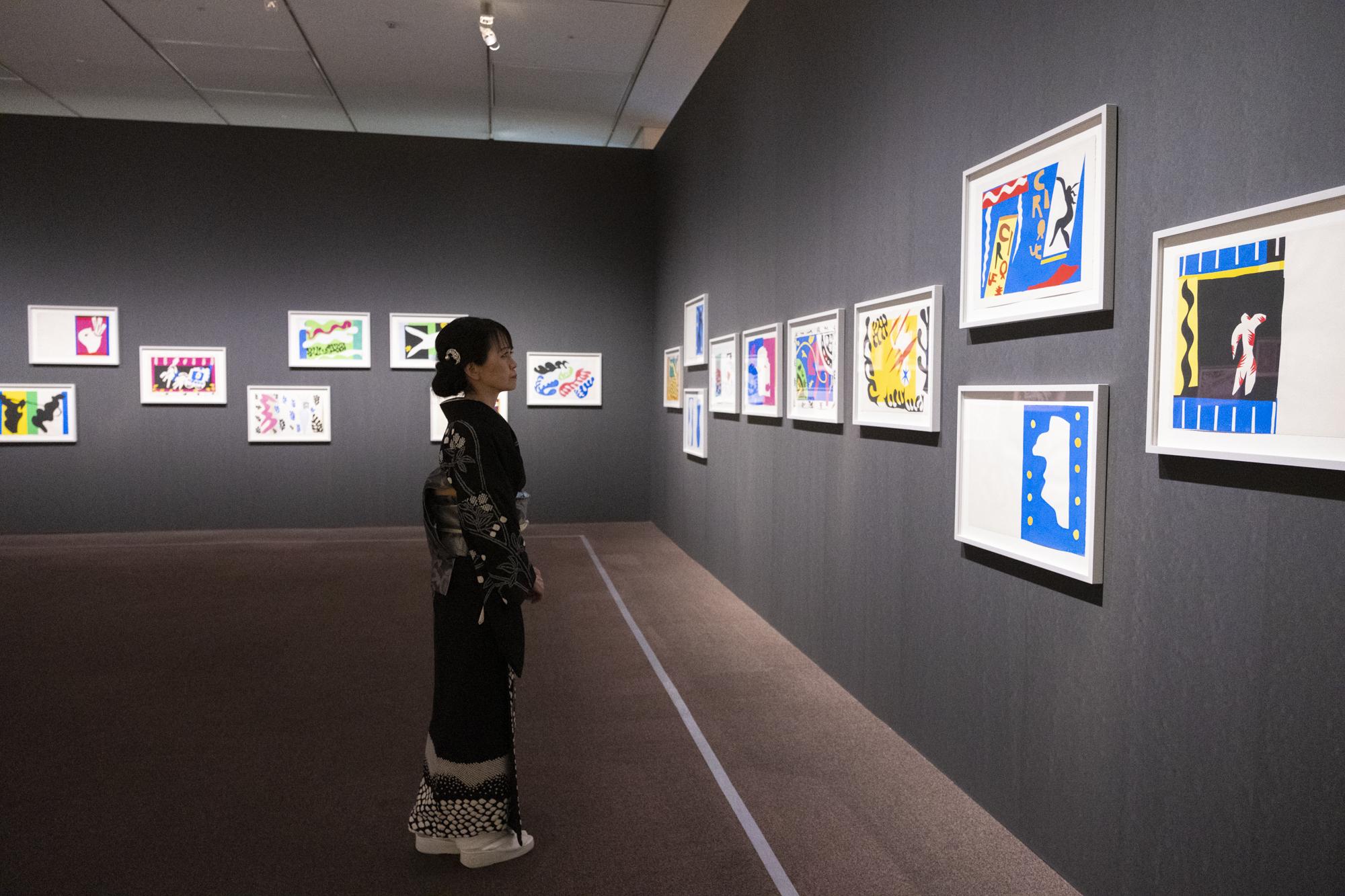 《ジャズ》の展示風景