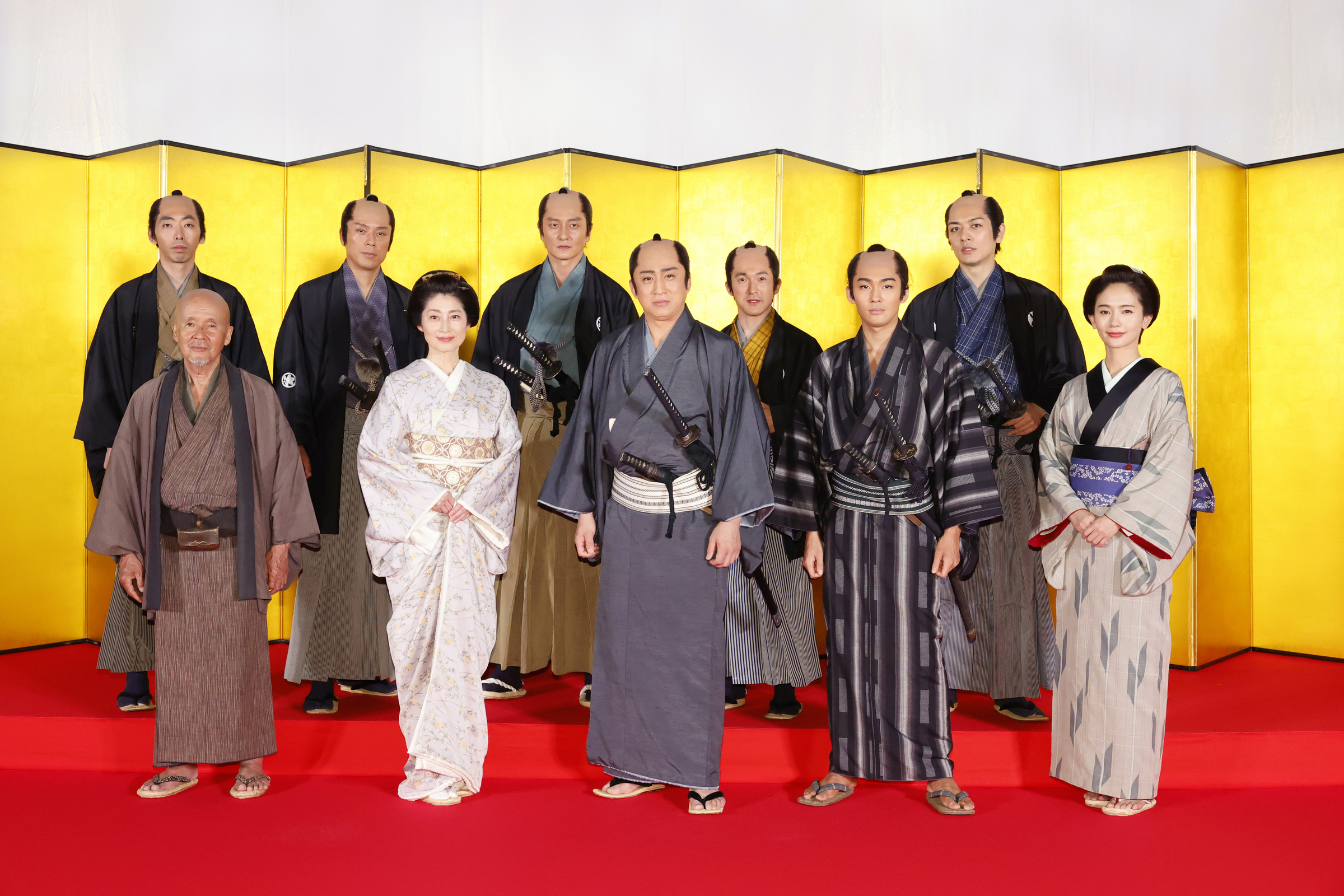 10名のレギュラー陣が勢揃い!『鬼平犯科帳』SEASON1 「きもの de シネマ」番外編