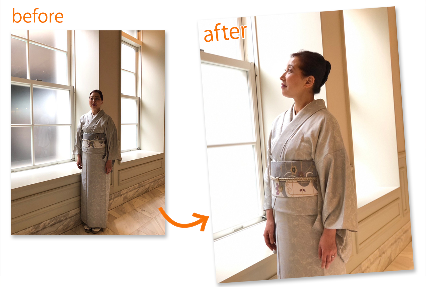 写真レッスン〜スマホカメラで綺麗な着姿写真を撮るテクニック〜