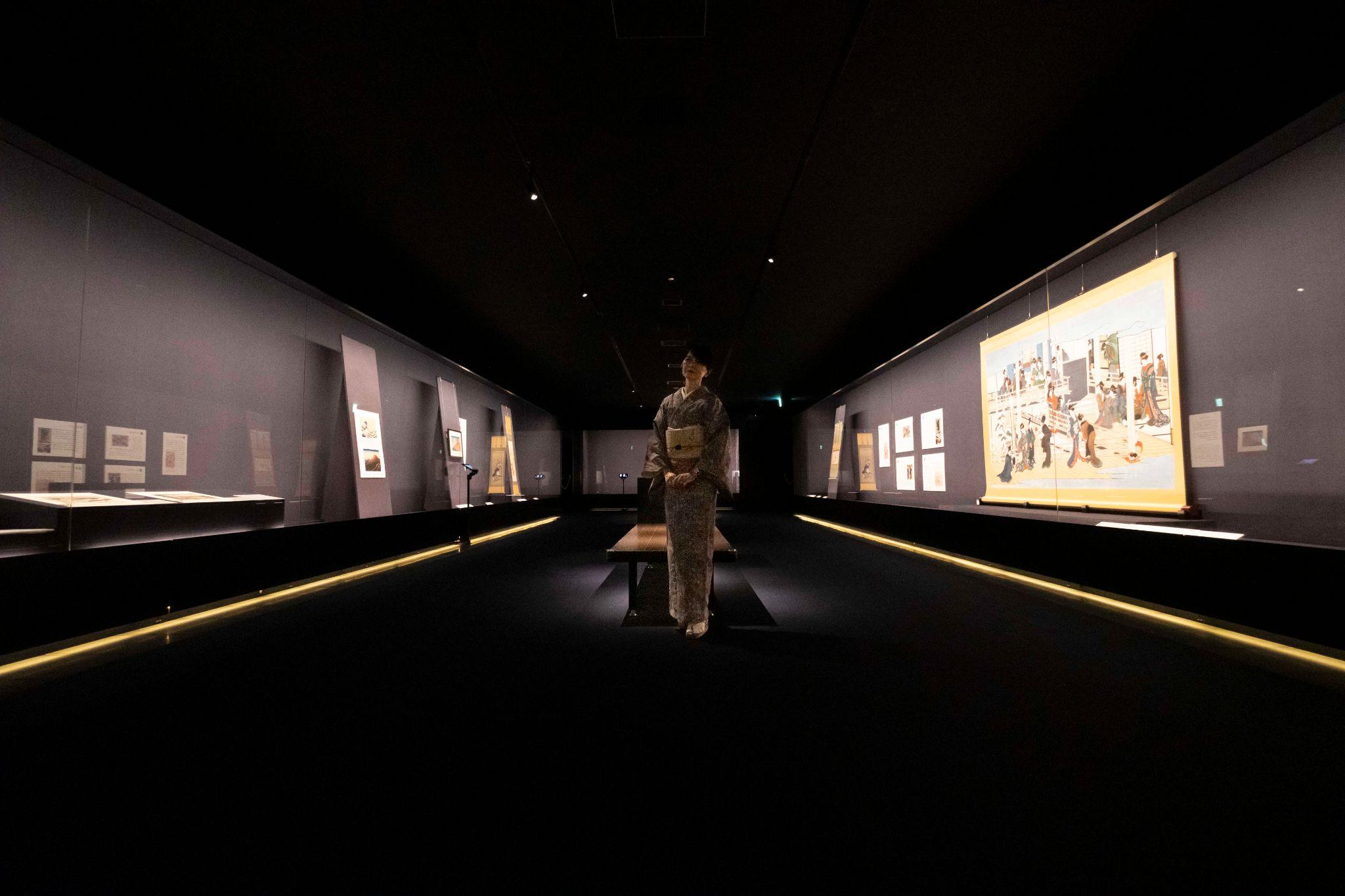 開館10周年記念展 第2部 『歌麿と北斎 ―時代を作った浮世絵師―』 岡田美術館 「きものでミュージアム」vol.25