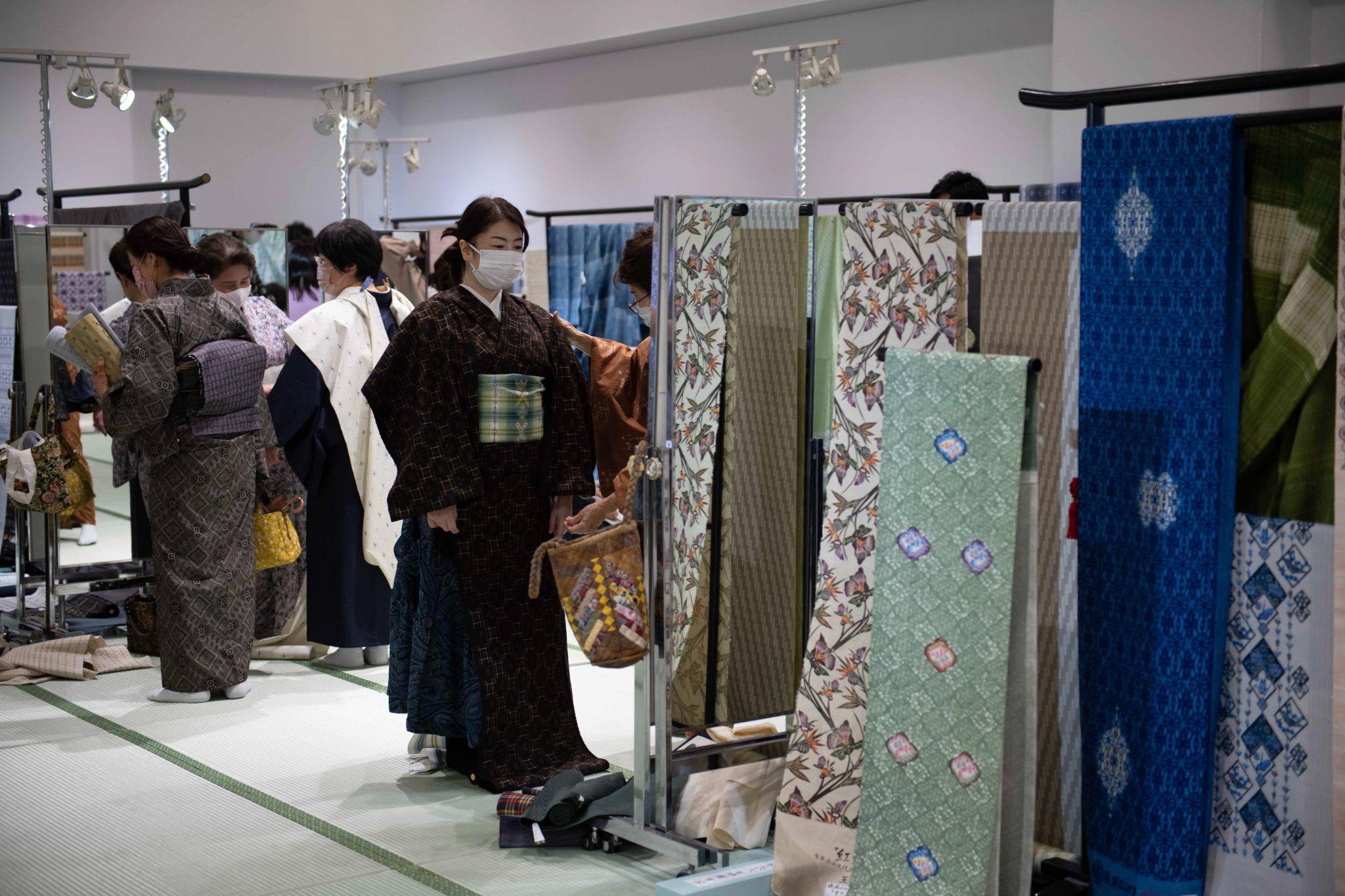 販売会の模様