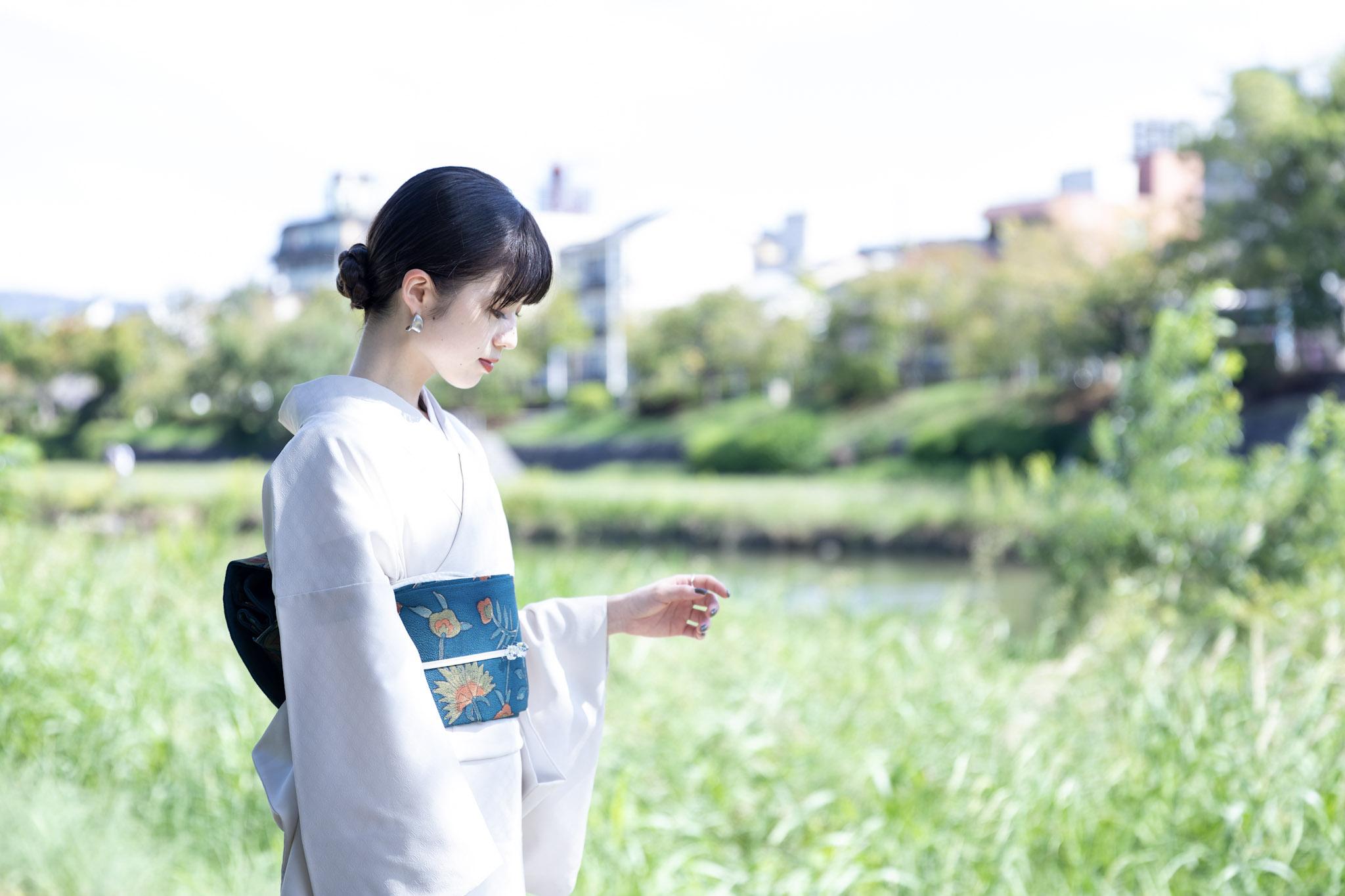 鴨川沿い