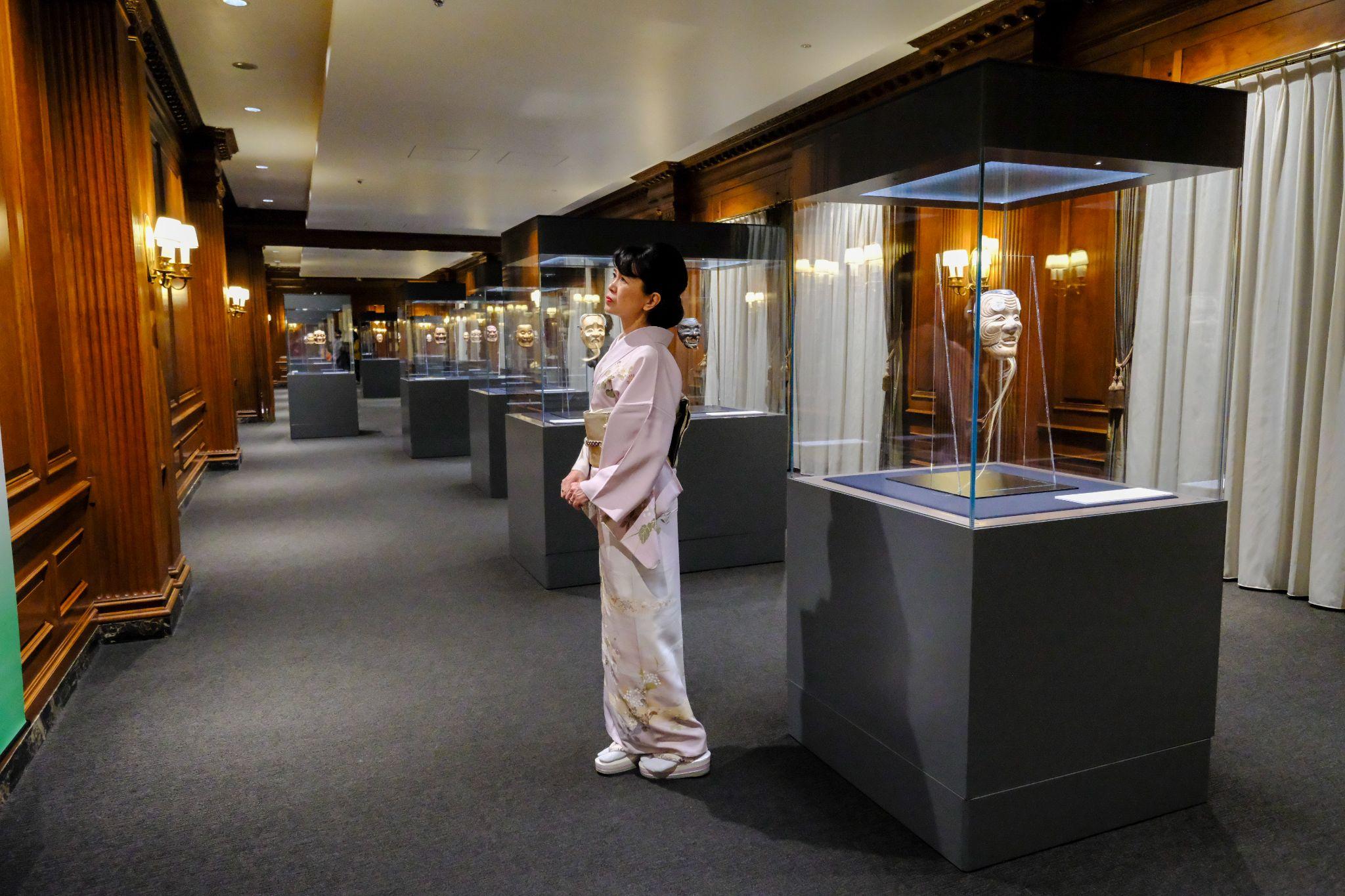 国宝 雪松図と能面×能の意匠』 三井記念美術館 「きもので 国宝 雪松図と能面×能の意匠』 三井記念美術館 「きもので