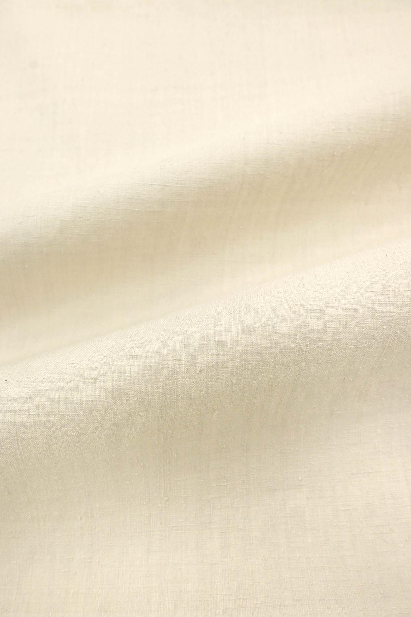着物：【奥順謹製】 手織り真綿紬着尺 「素色」