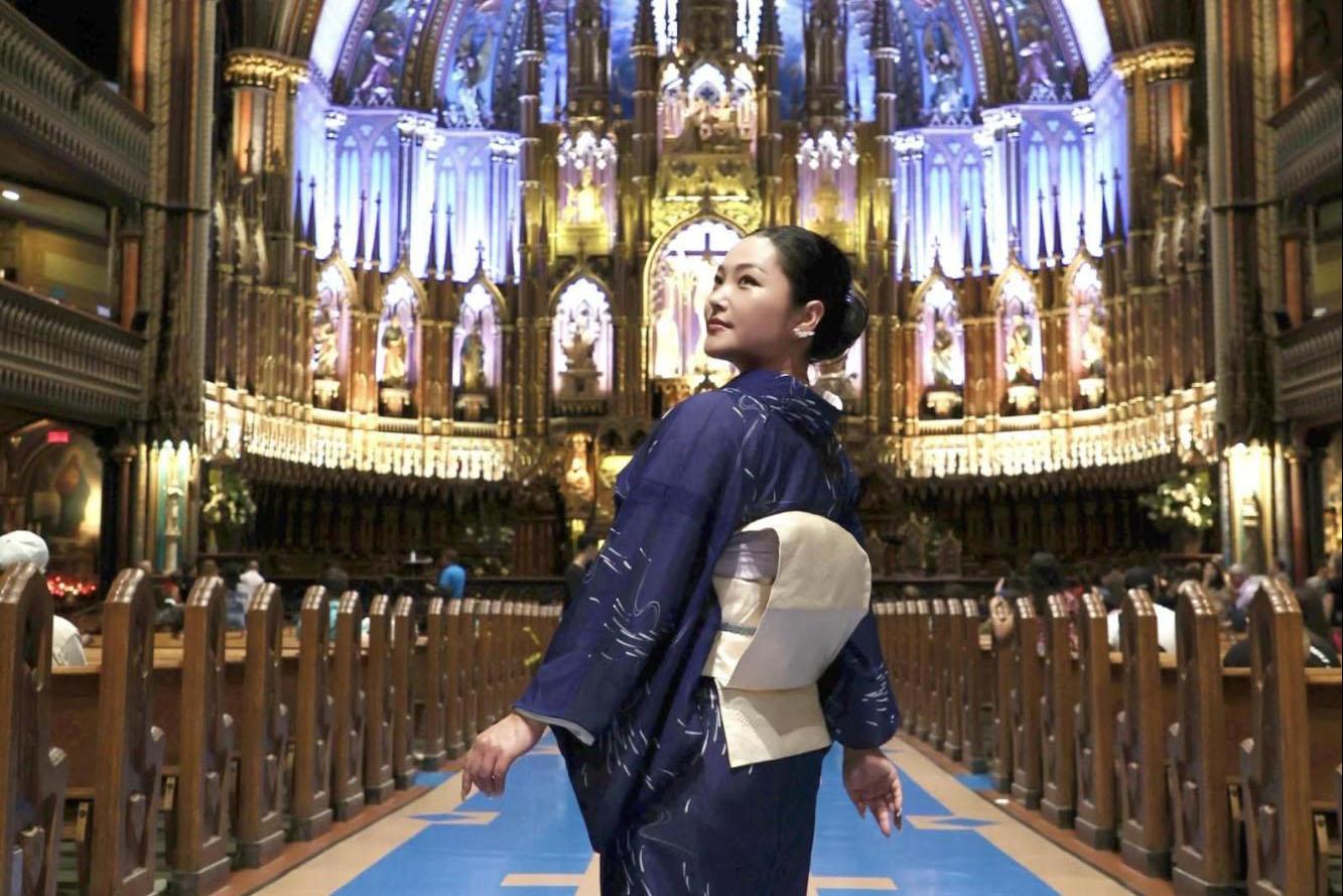 着物で旅するモントリオール 「Magnificent KIMONO!」vol.9