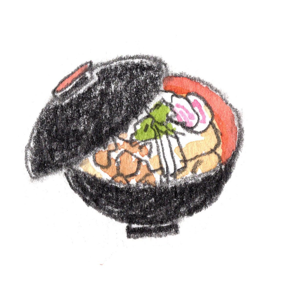 お気に入りのお椀でお雑煮を