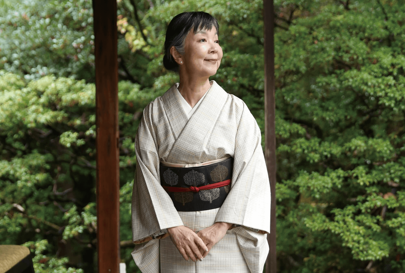 山崎陽子 つむぎみち「桜の季節 春のお出掛けコーディネートと収納」