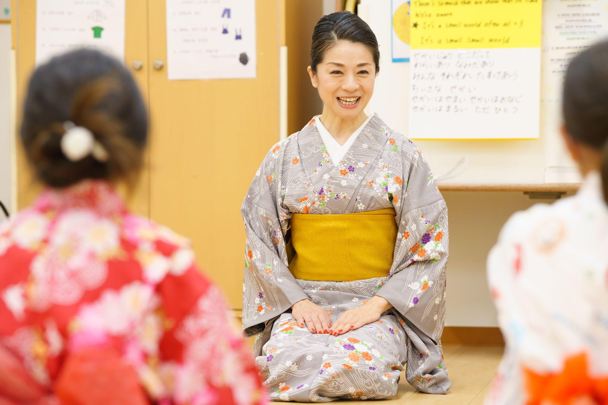 子どもたちの瞳が輝き出す! 尾上博美先生が教える5歳児クラスの日本舞踊(前編)「日本舞踊の愉しみ」vol.1