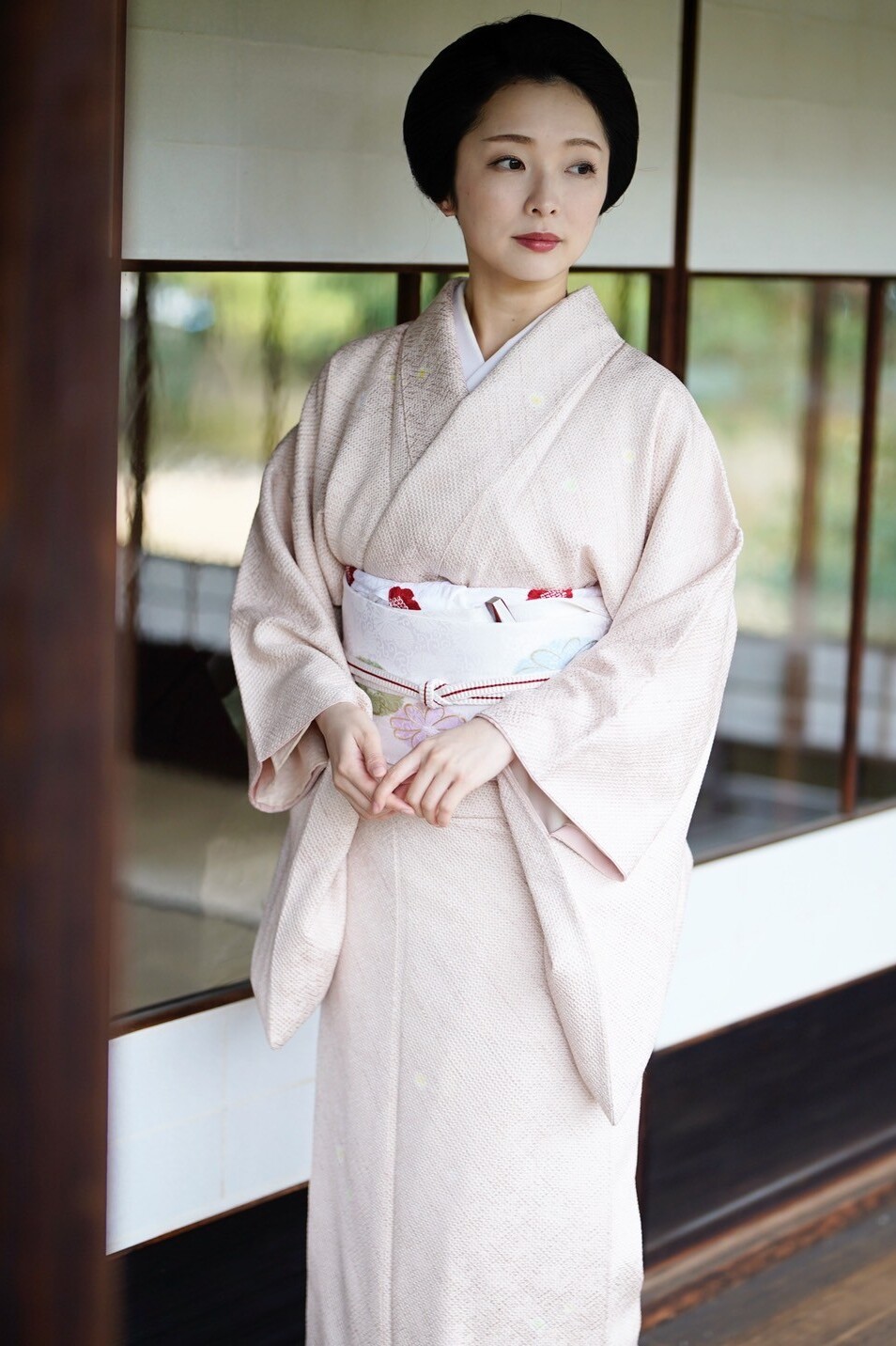 新古 千社札 宮川町 とし桃さん 京都祇園 舞妓 芸妓 花名刺 納札