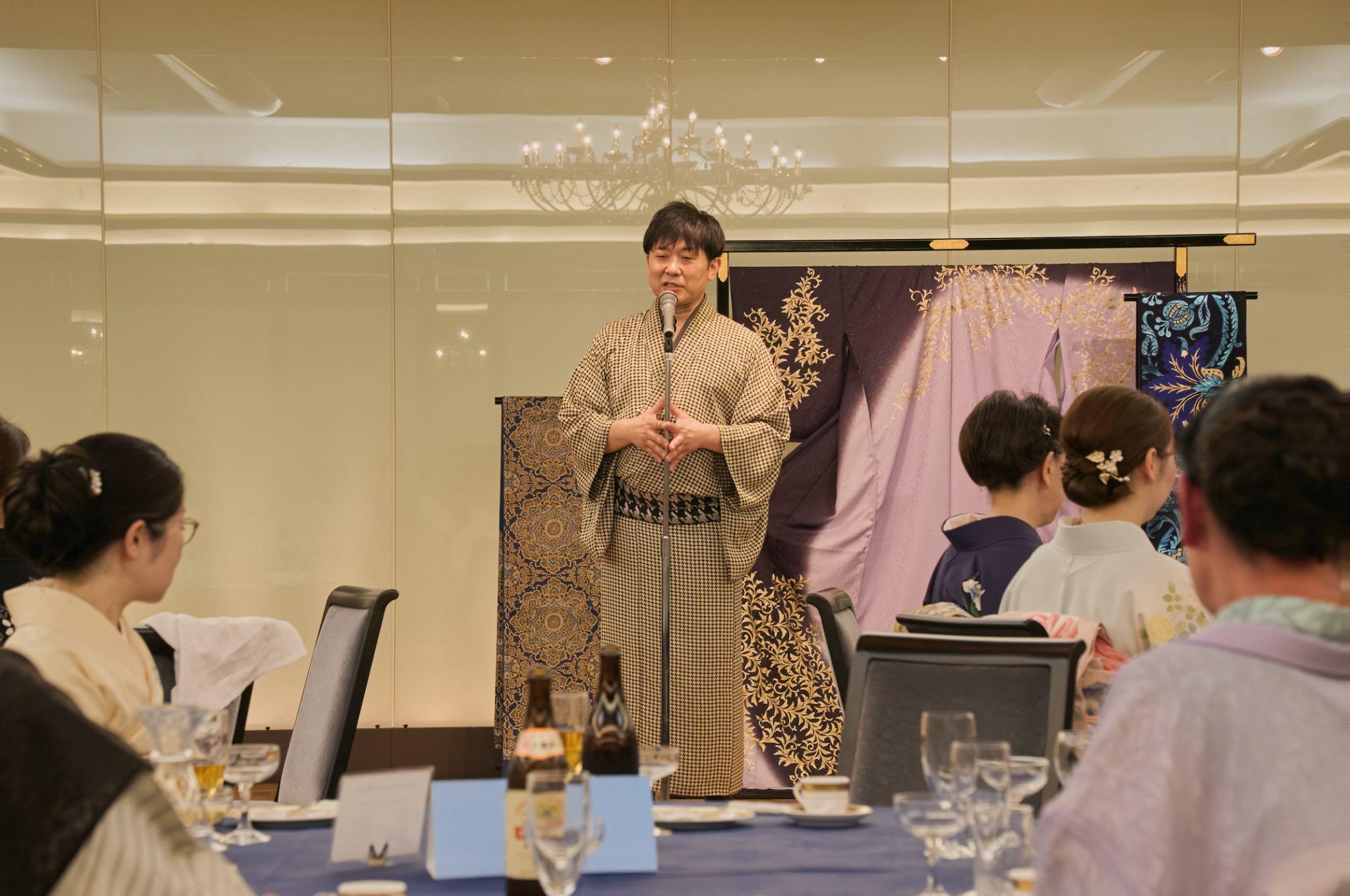 「静岡店オープン記念パーティー」にて高橋店長
