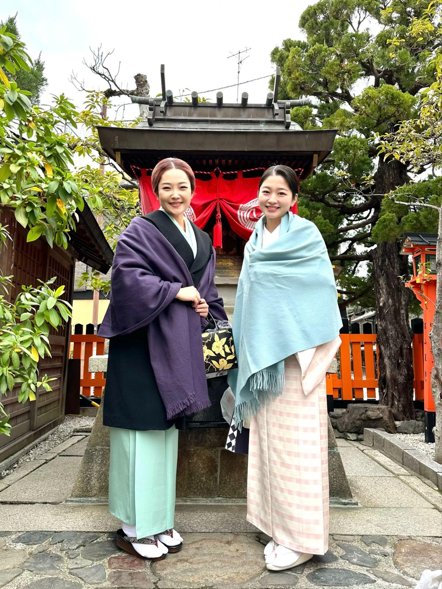 芸能の神様の辰巳神社にお詣り