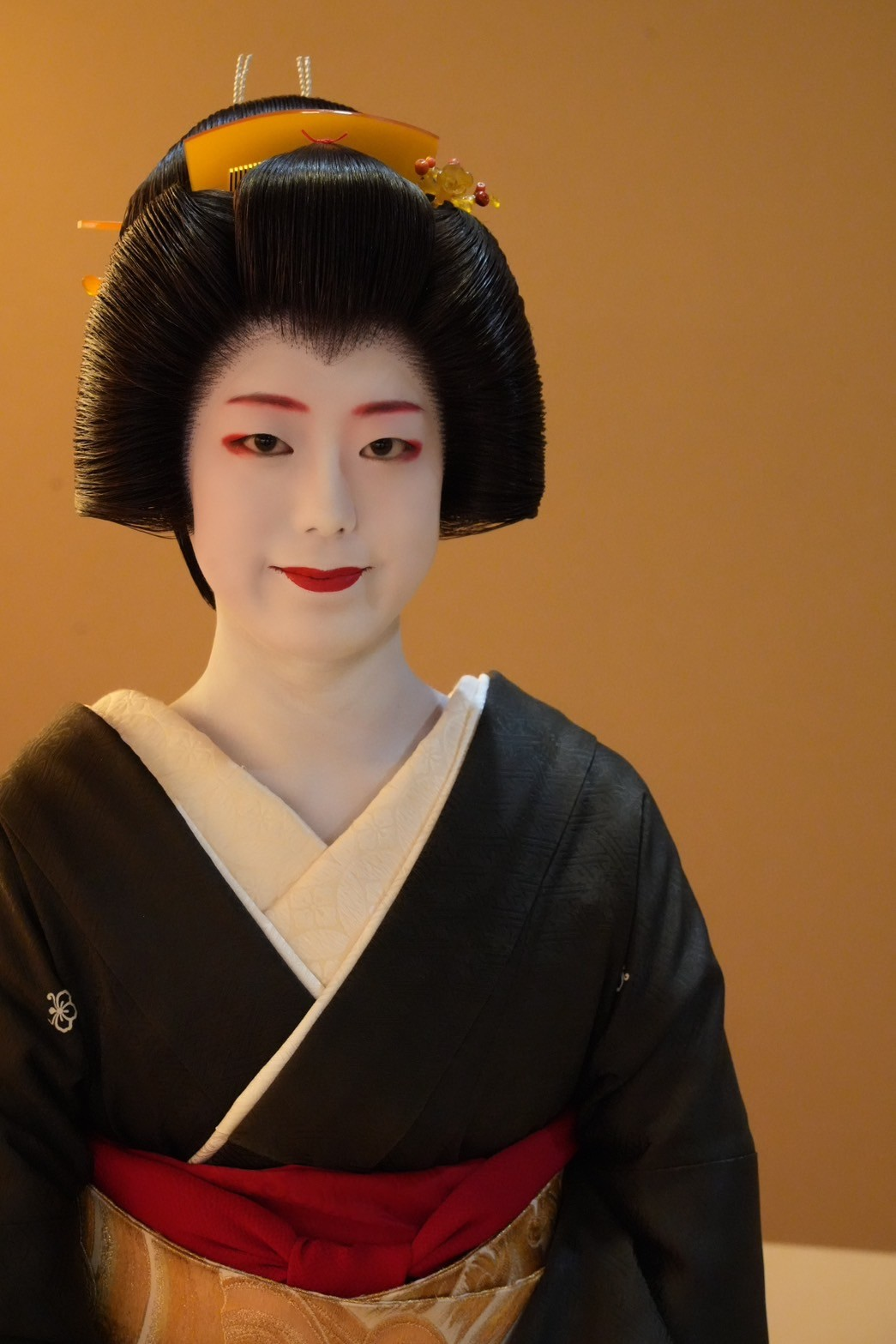京都老舗 おか善さんの芸舞妓 太夫 二部式長襦袢 裾引き用 赤染め絹 京都老舗 おか善さんの芸舞妓 太夫 二部式長襦袢 裾引き用 赤