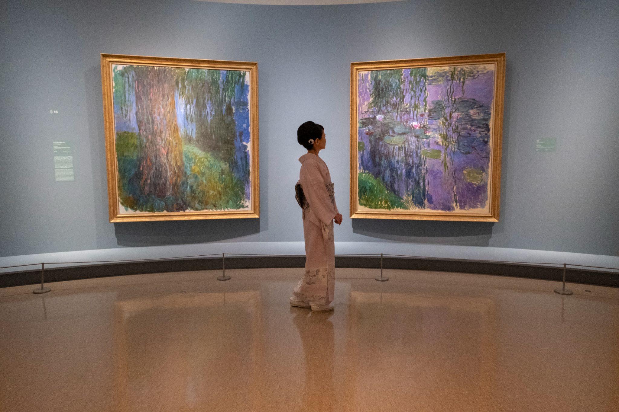 モネ 睡蓮のとき』 国立西洋美術館 「きものでミュージアム」vol