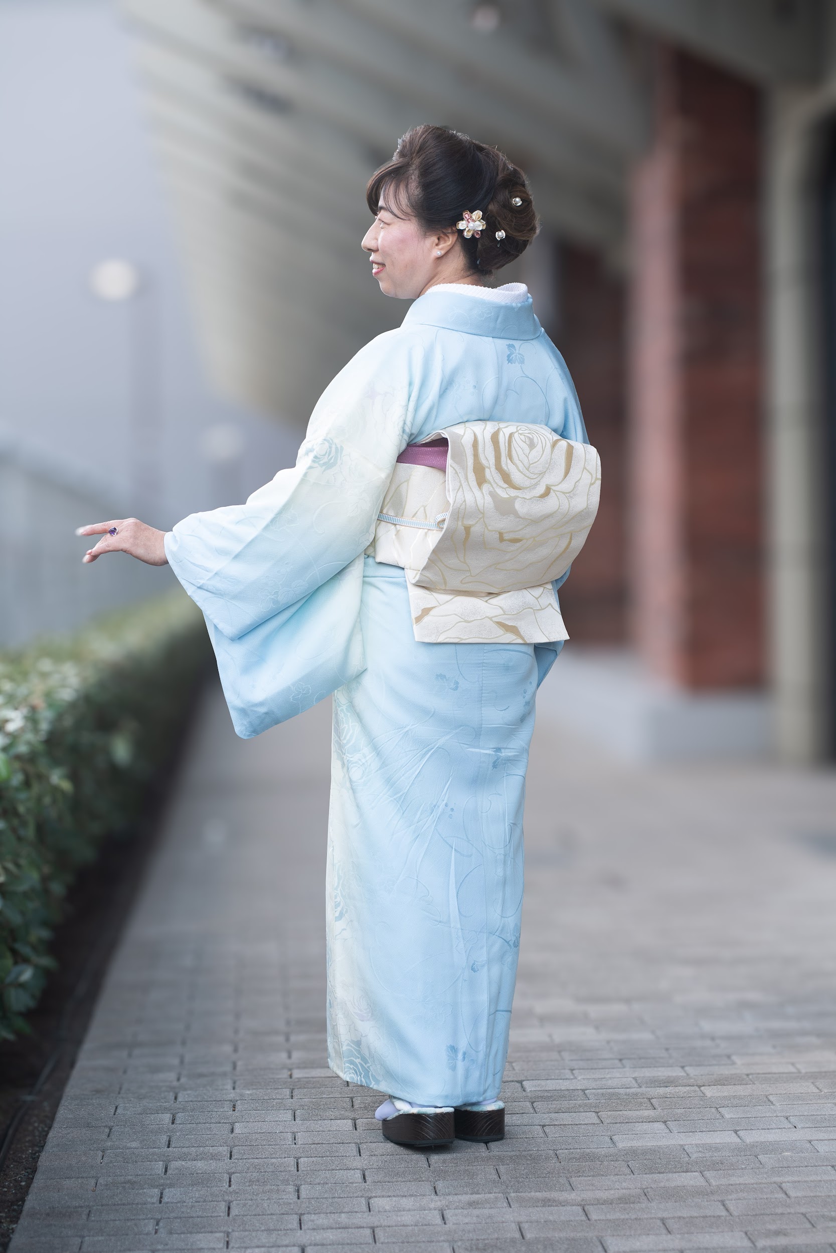 Iさん背中