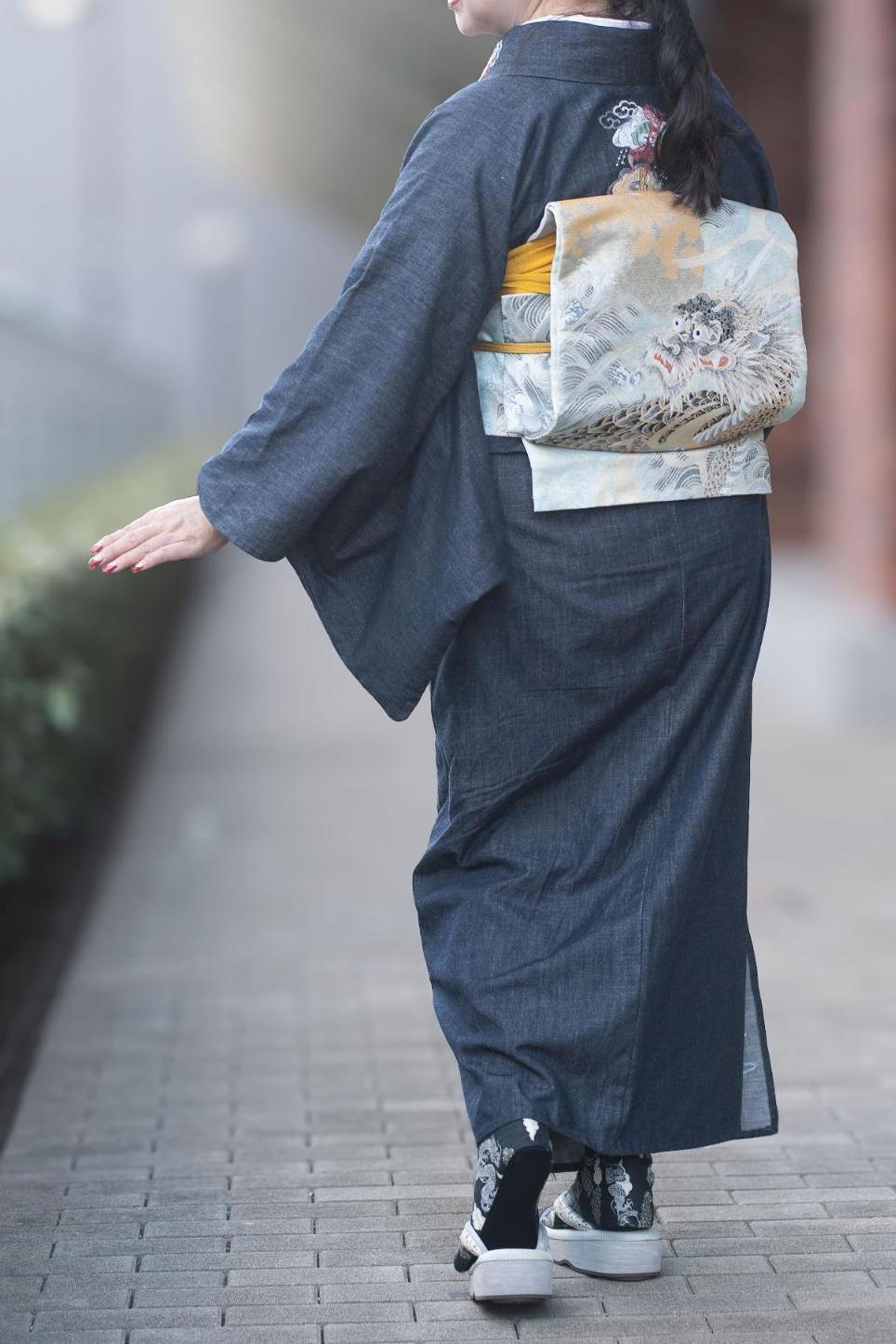 Nさん背中