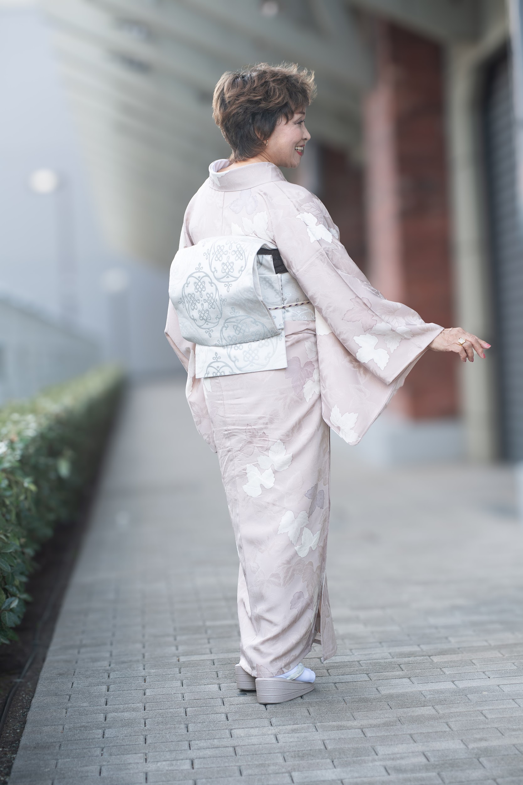 Hさん背中