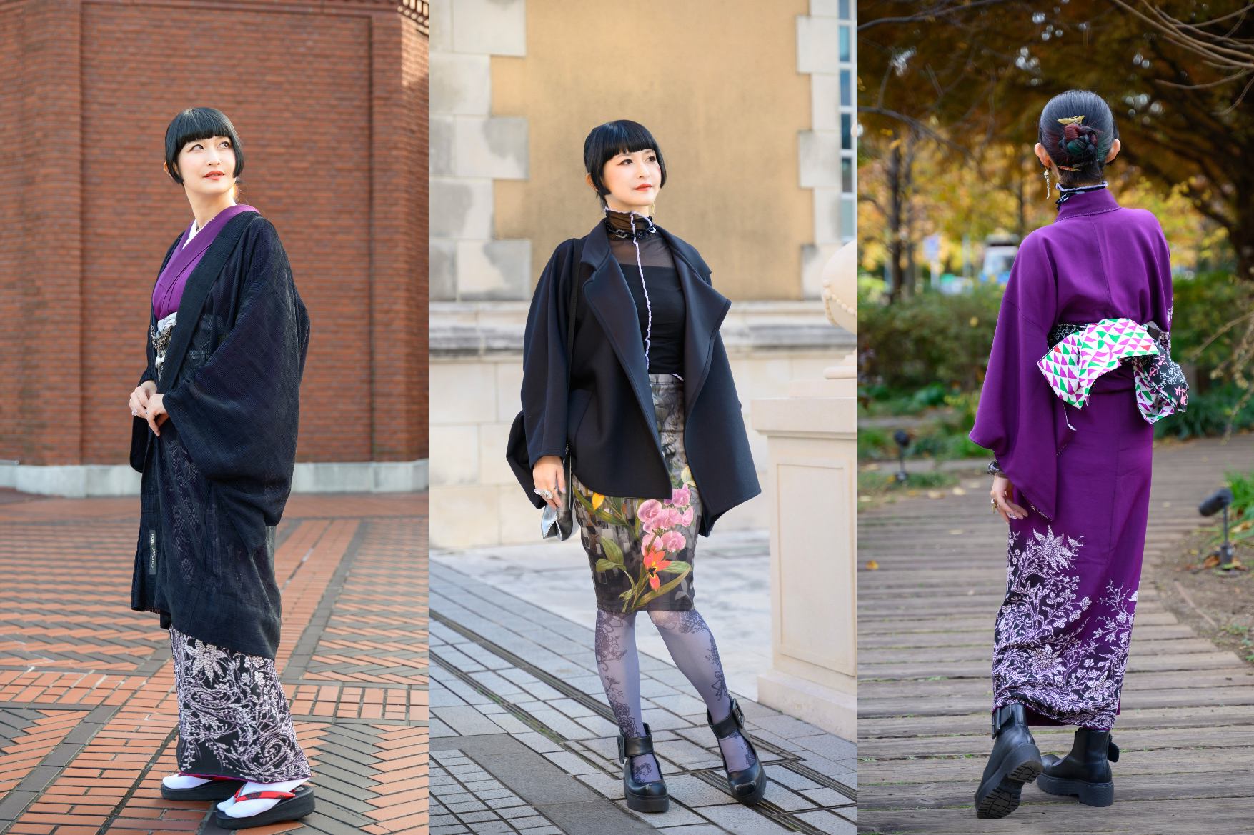 きちんと着られるから崩せる、制限があるから遊べる キモノ好きフォトグラファー さんかくさん(後編)