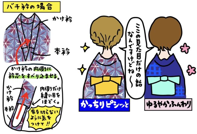 浴衣の衿は、ピシッと派?ゆったり自然派? 「きくちいまが、今考えるきもののこと」vol.96