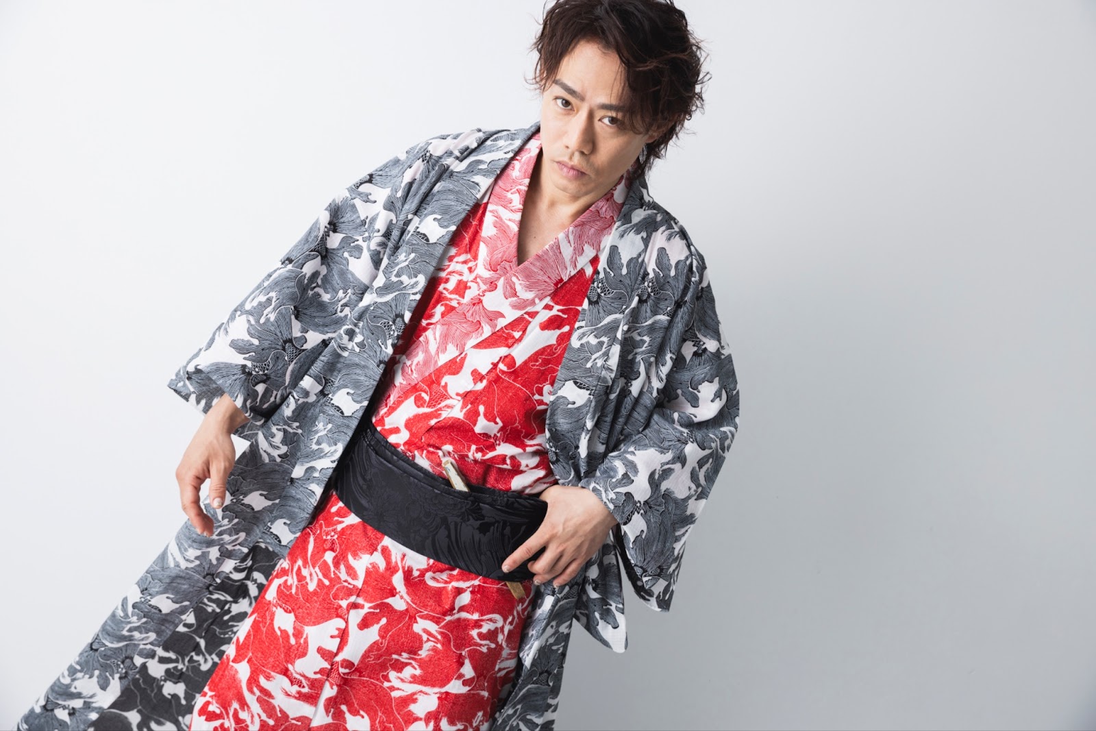 色気を纏う男の浴衣 feat. 高橋大輔「きもの、着てみませんか?」vol.10-1
