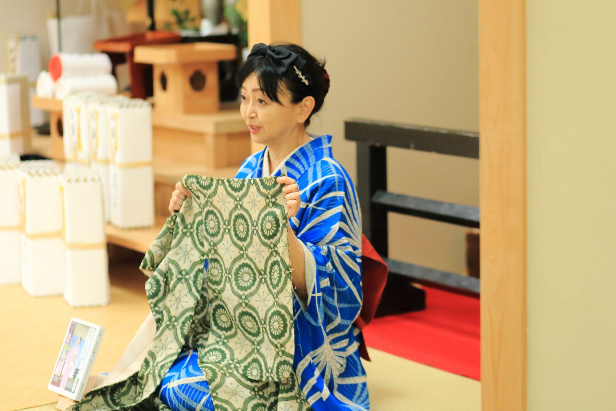 お気に入りの上布