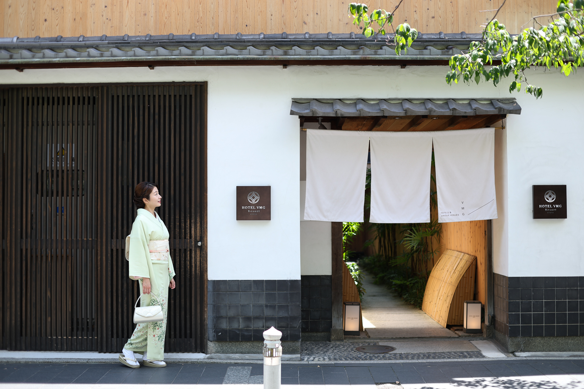 『HOTELVMG VILLA KYOTO』入り口