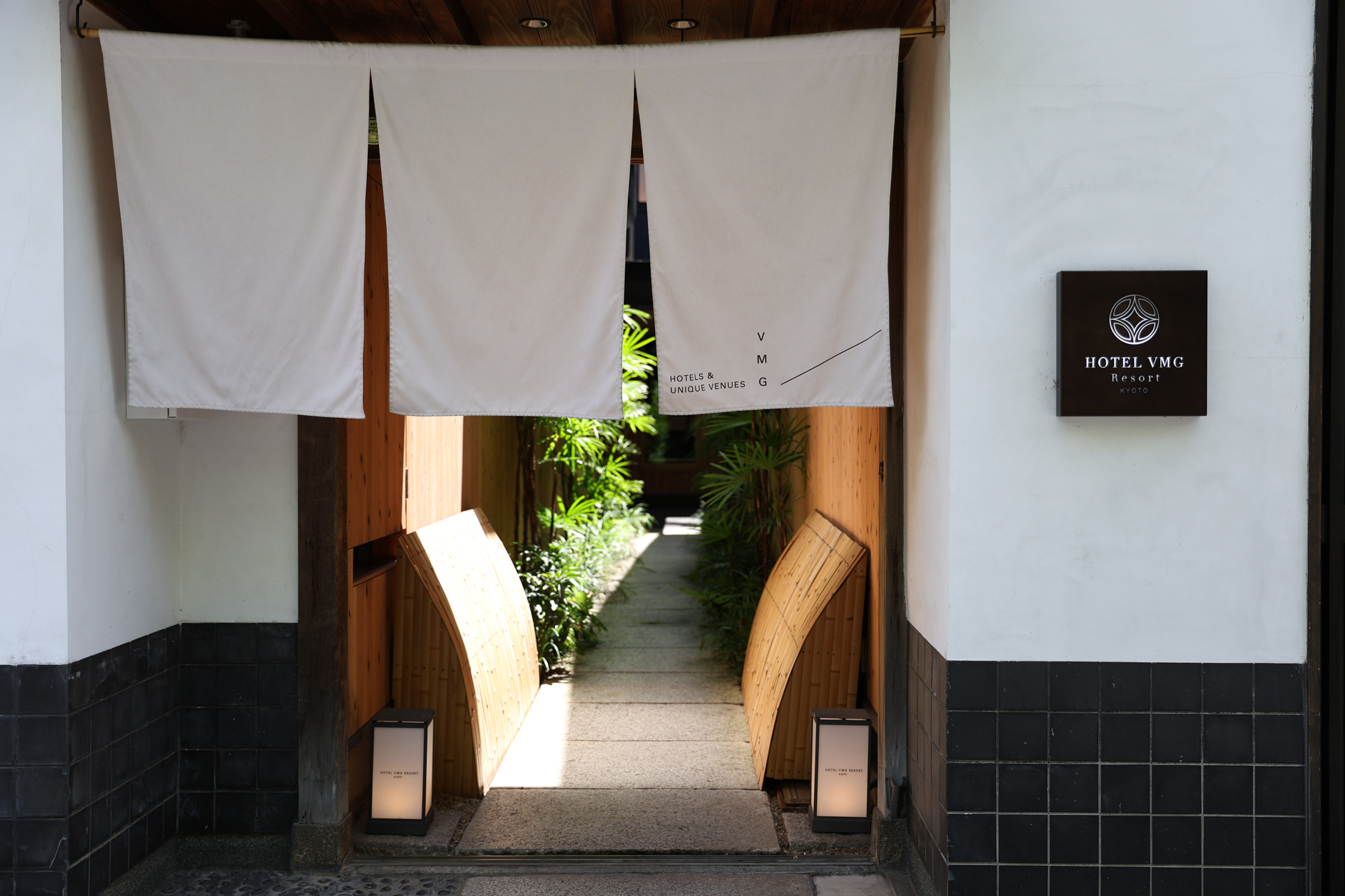 『HOTELVMG RESORT KYOTO』入り口