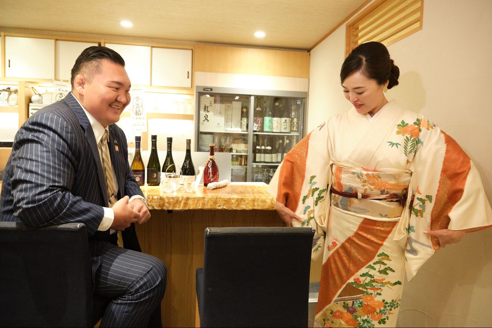 着物談義中