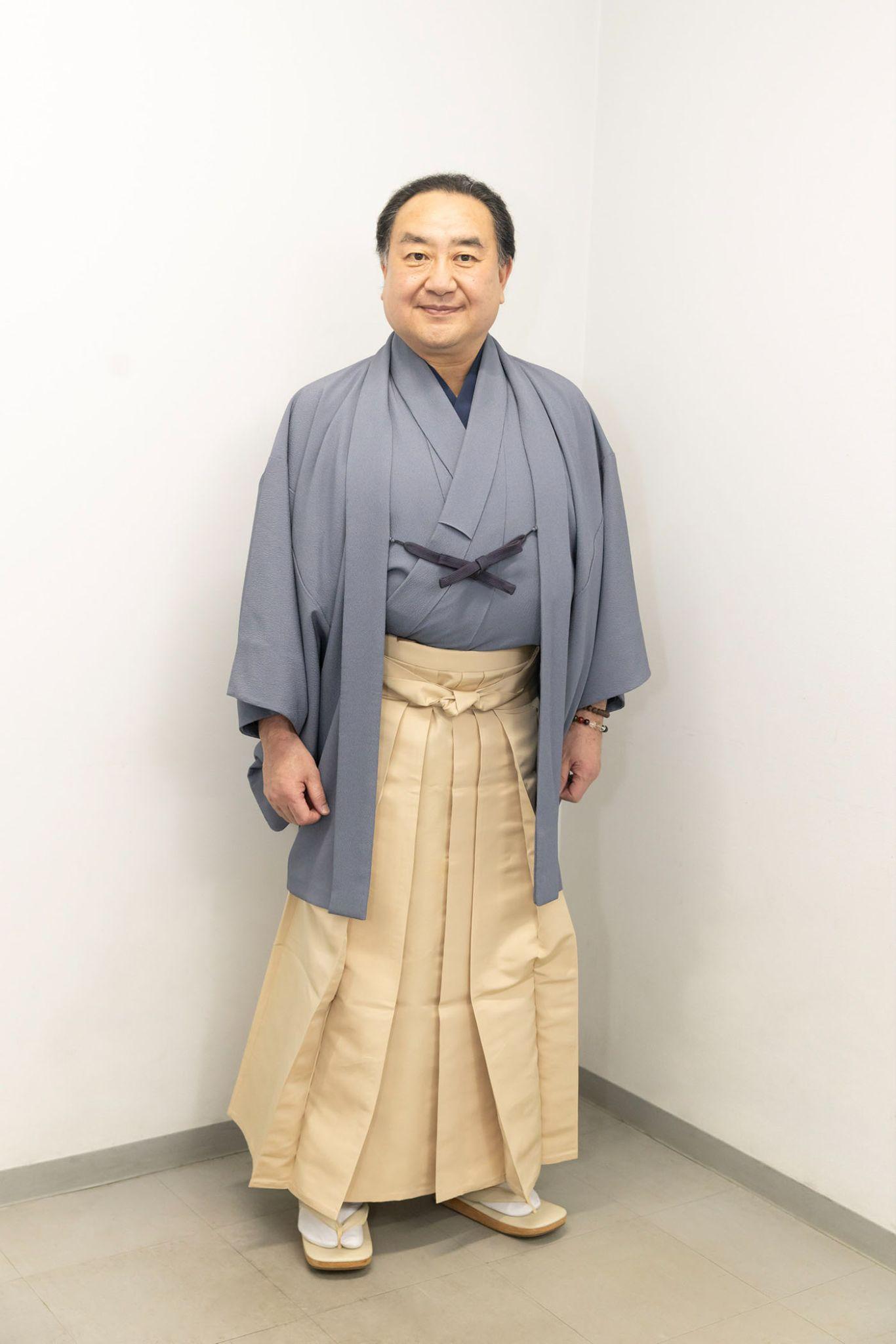 鴈治郎さん着姿
