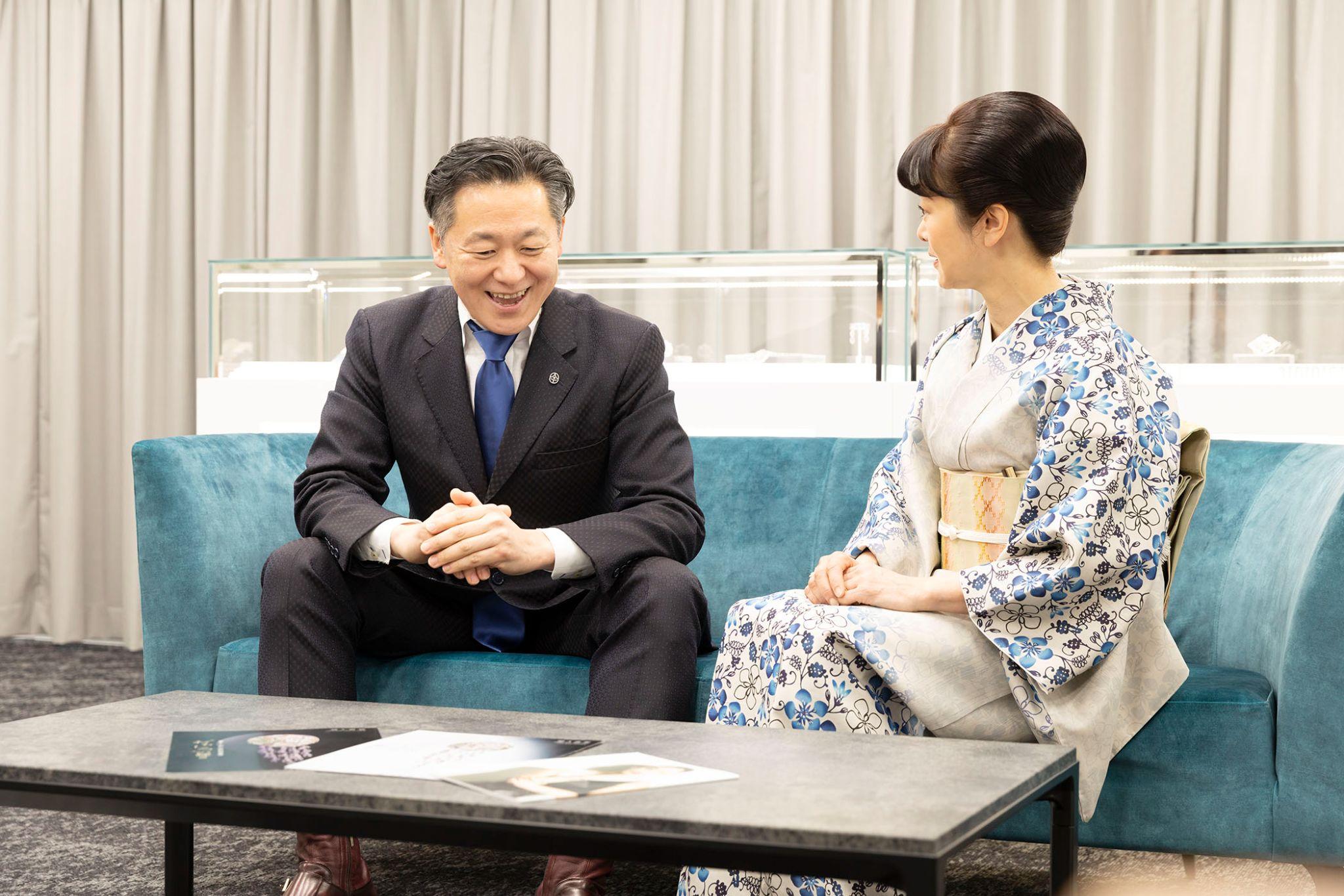 今与の六代目に当たる今西信隆社長
