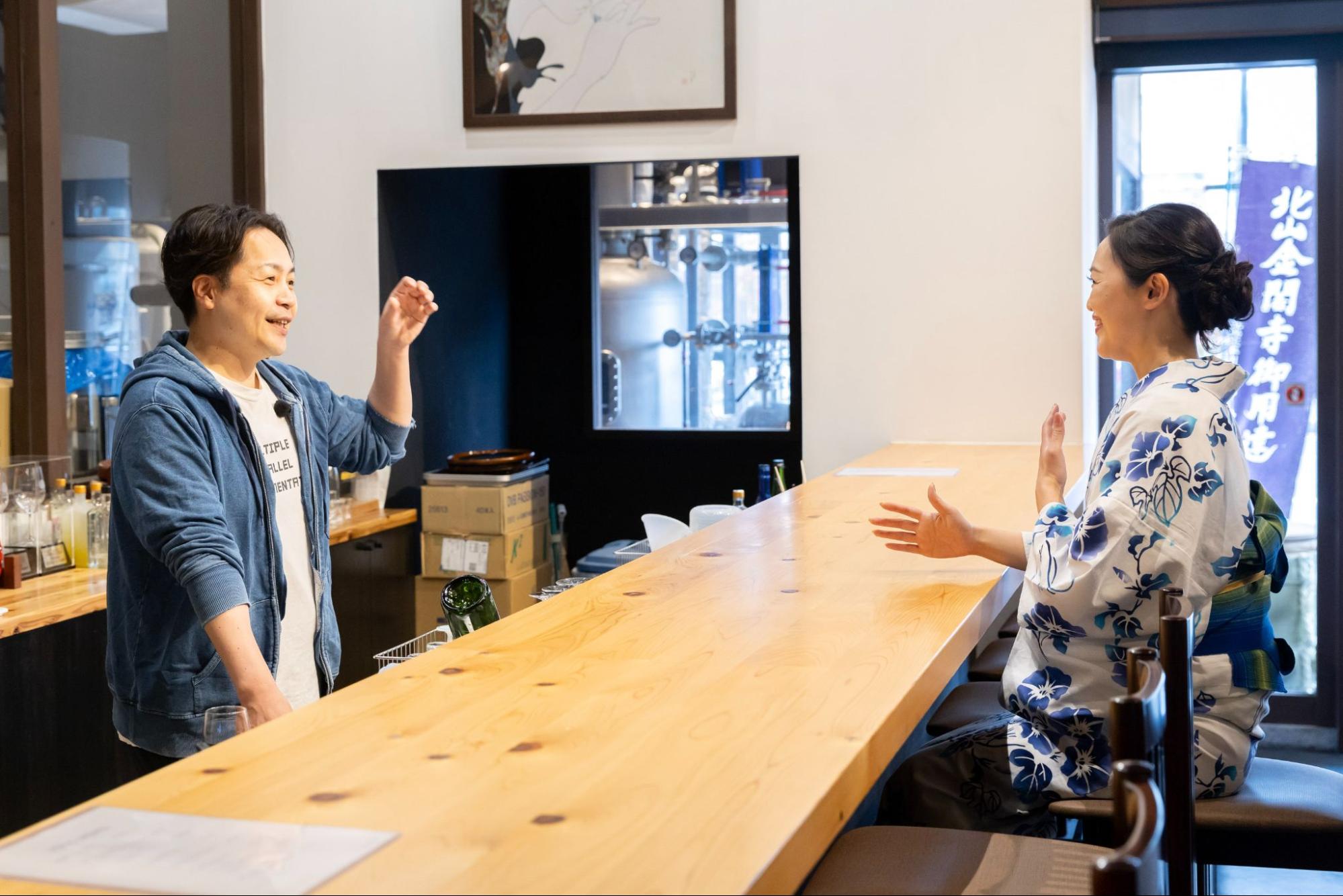 松井酒造・松井社長と